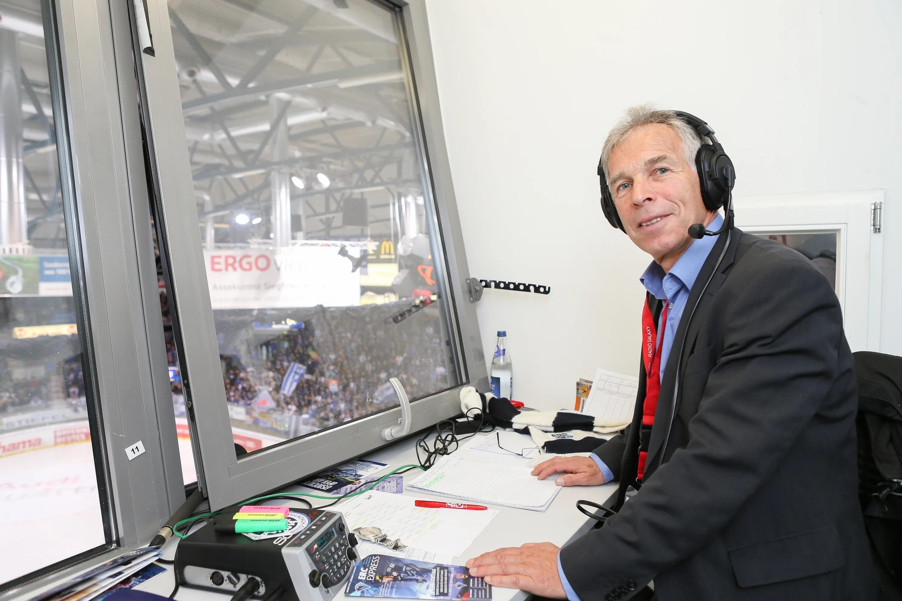 Reporterlegende Hans Fischer feiert am Samstag seinen 70. Geburtstag.
Foto: Traub
