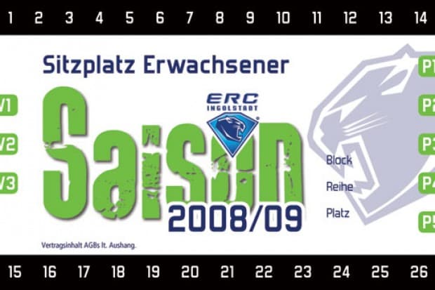 Die Dauerkarte 2008/09