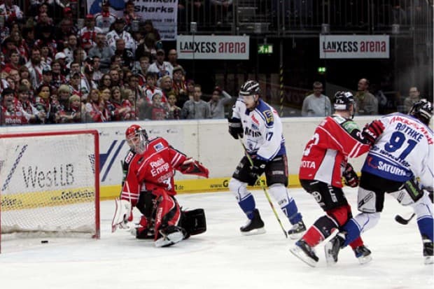 Der ERC Ingolstadt empfängt heute Abend (19.30 Uhr) die Kölner Haie. Foto: Sport Press