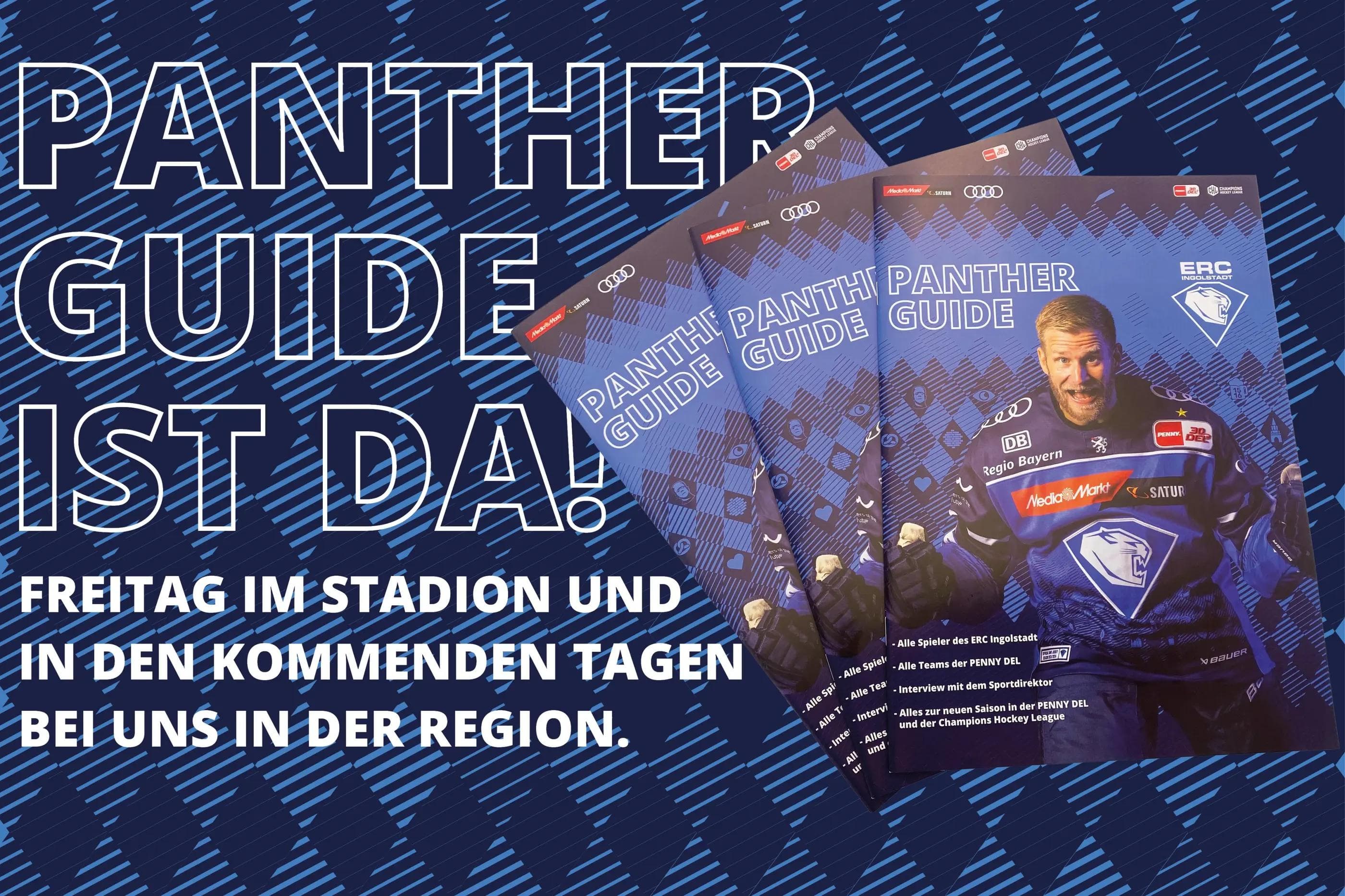 Der neue Panther Guide ist ab morgen beim Heimspiel kostenlos erhältlich.