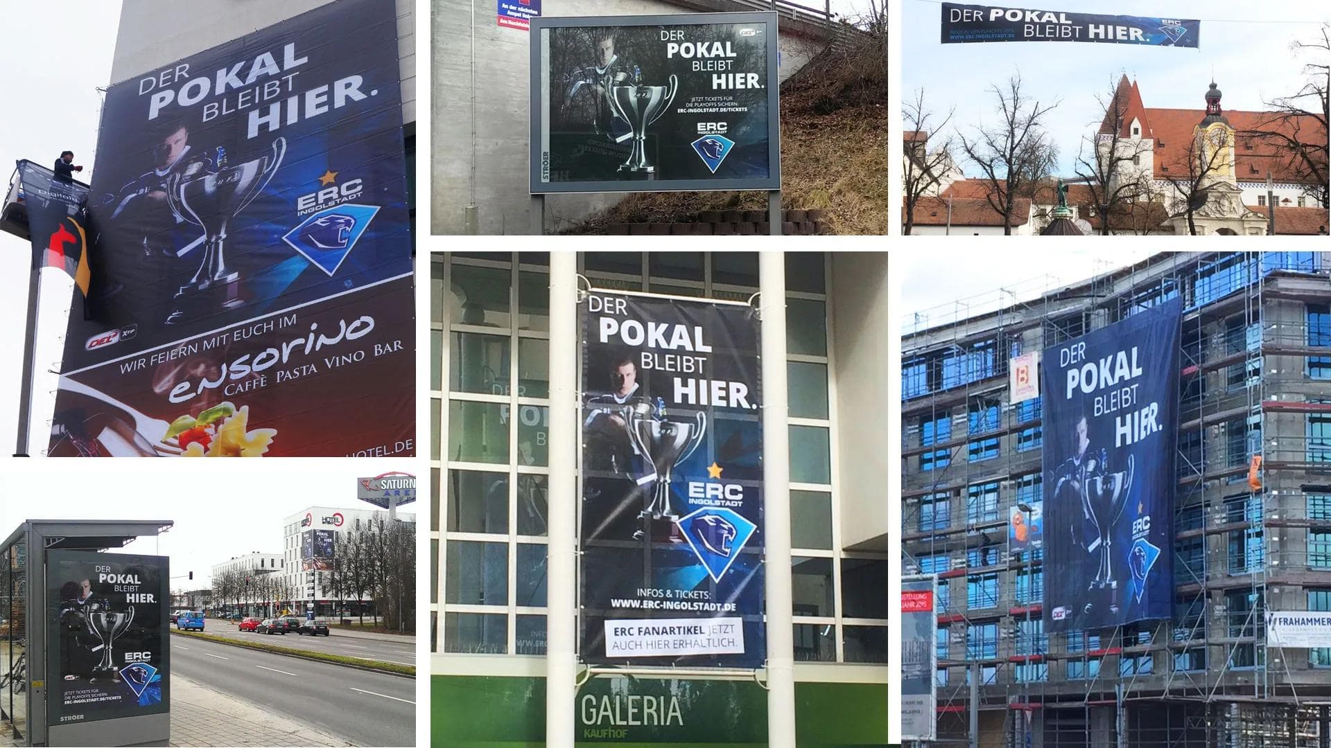 Impressionen von der Playoff-Kampagne 2015 - "DER POKAL BLEIBT HIER."