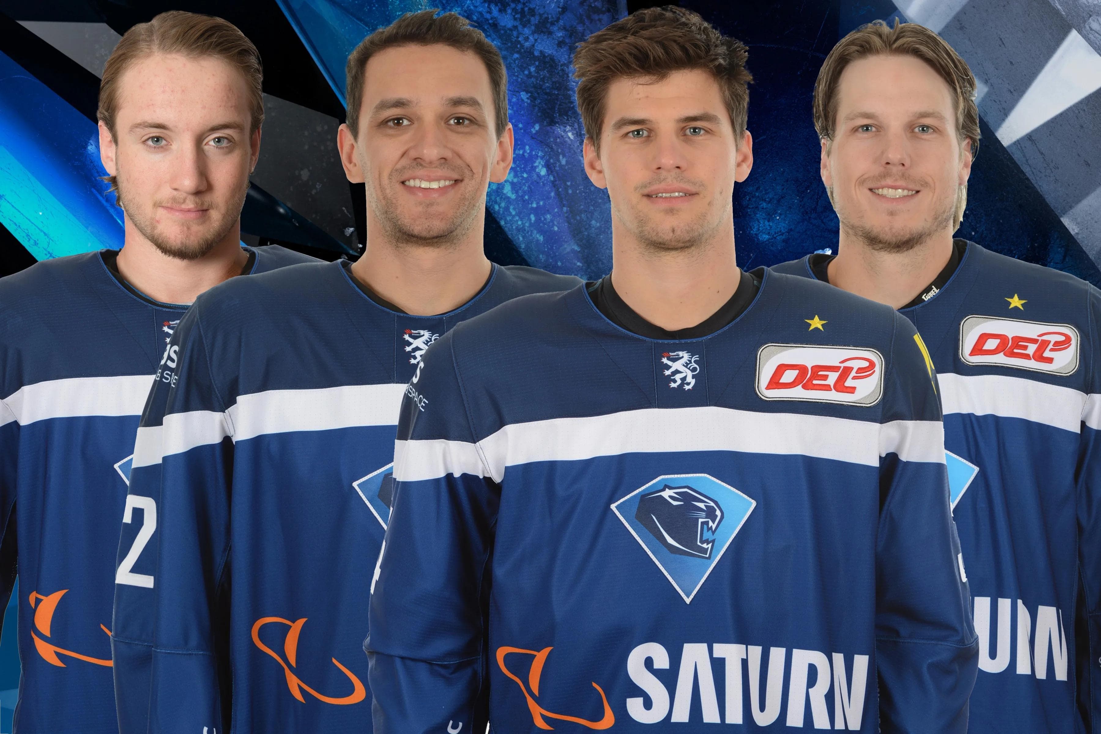 Vier Panther im Fairplay Hockey Shop