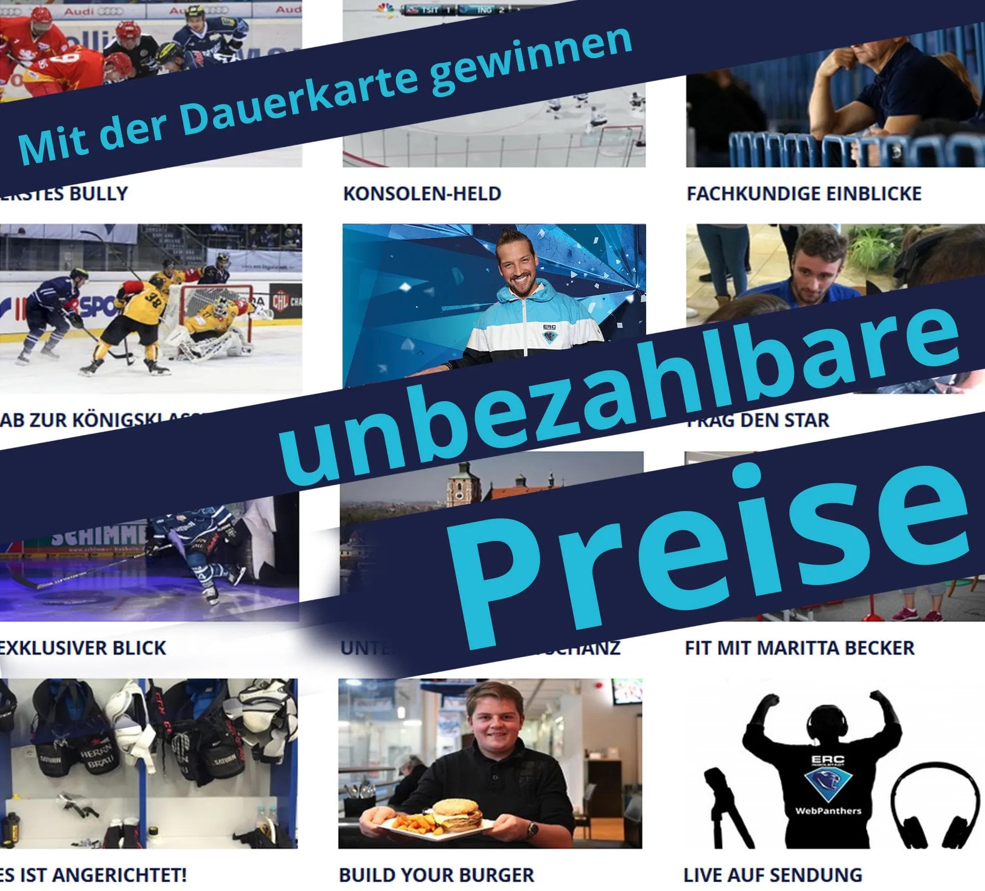 12 tolle Preise stehen für alle Dauerkartenbesitzer zur Wahl.