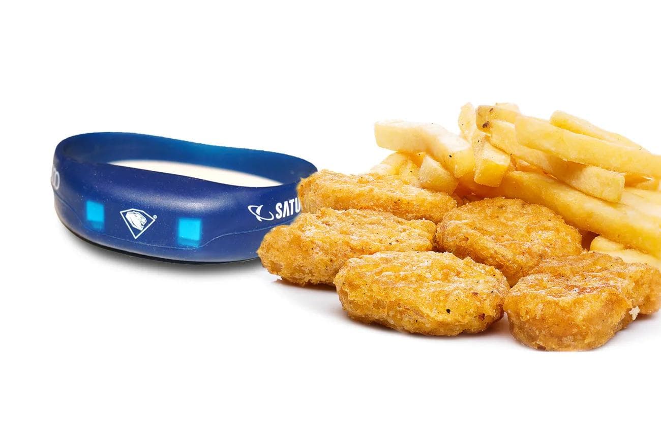 Mittagessen in der Saturn Arena