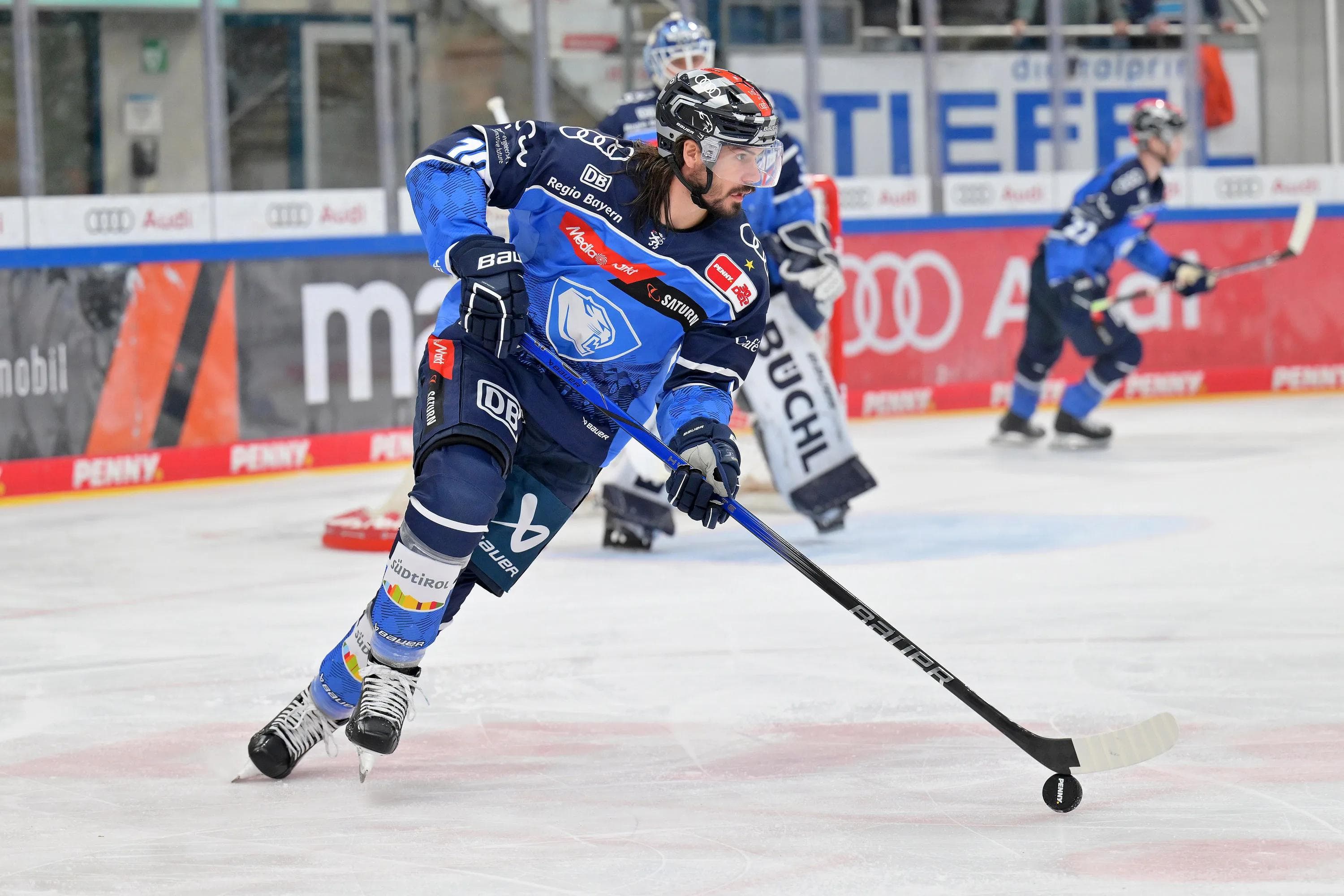 Mit Schwung ins zweite Heimspiel der Saison.
Foto: Johannes Traub/JT-Presse.de