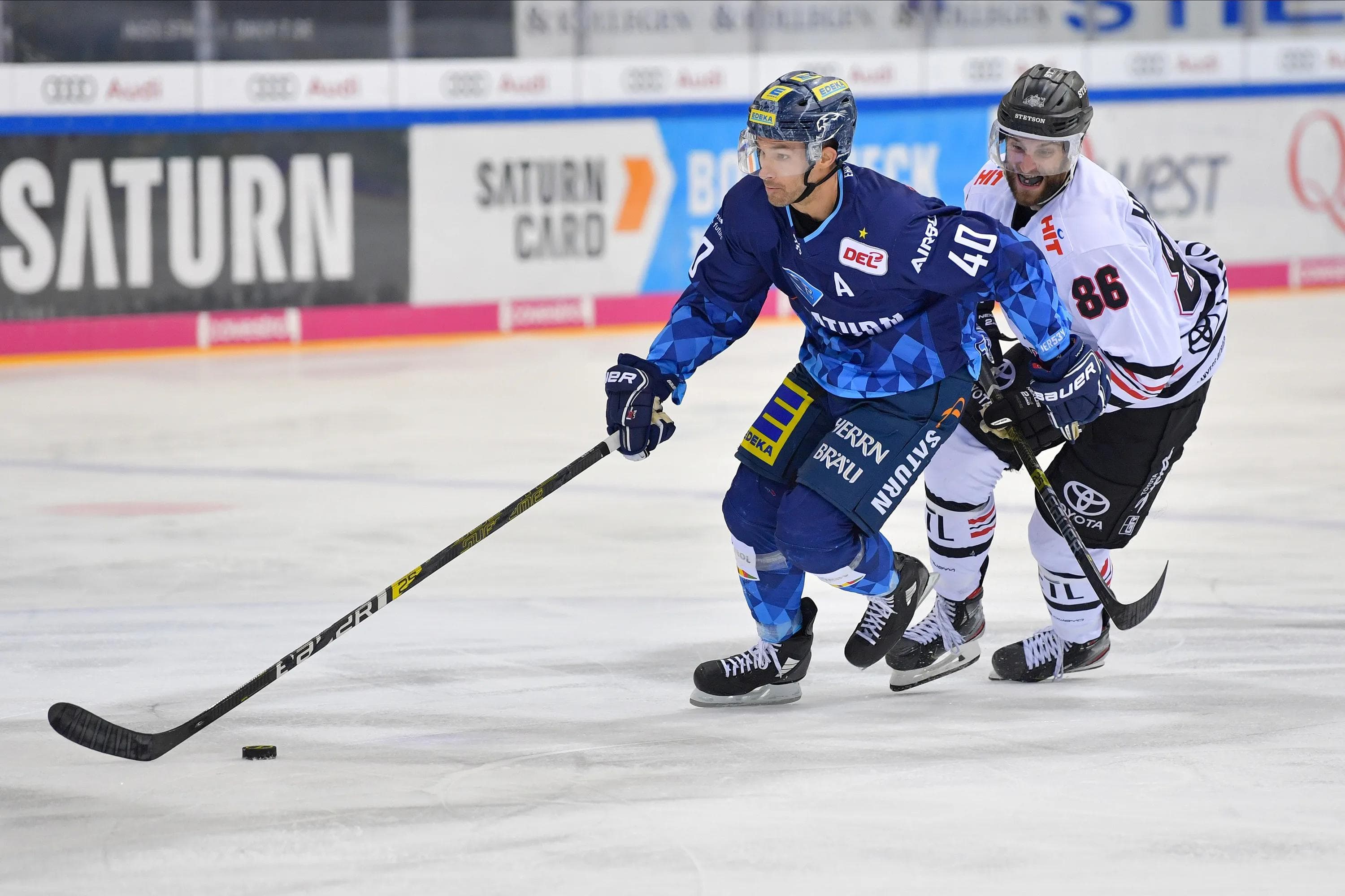 Die Panther um Darin Olver wollen mit Power in die finalen sieben Hauptrundenspiele gehen.
Foto: Johannes TRAUB / JT-Presse.de