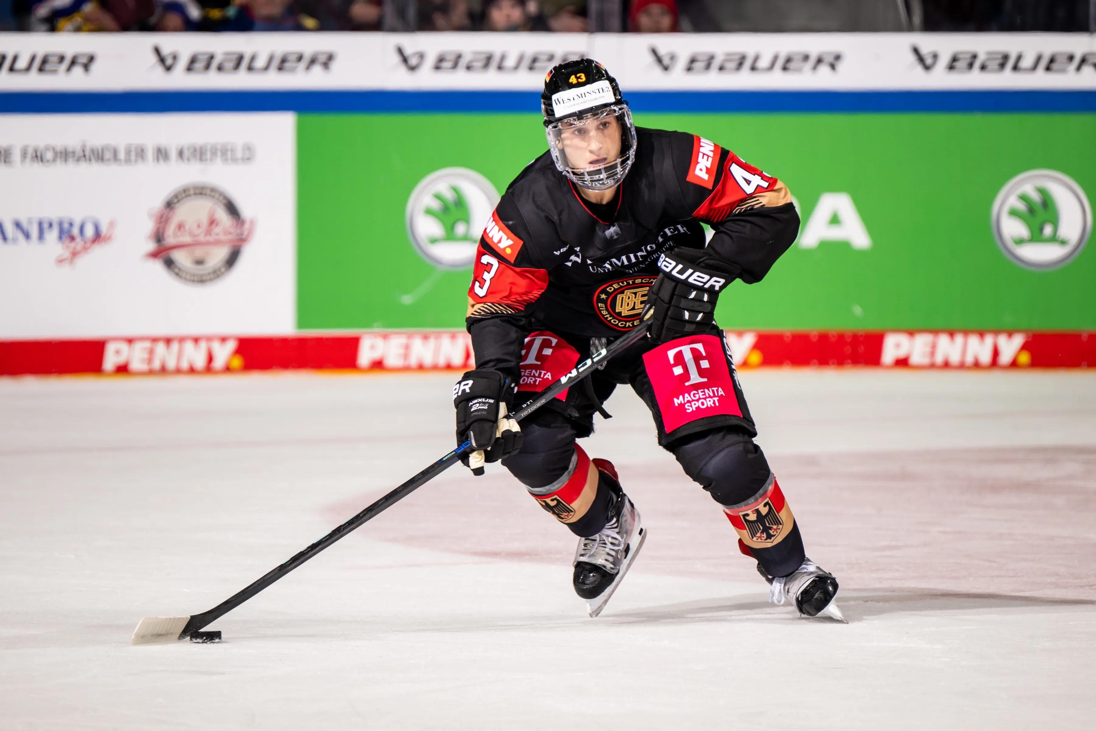 Nationalspieler Luca Zitterbart ist neu beiden Panthern.
Foto: City-Press