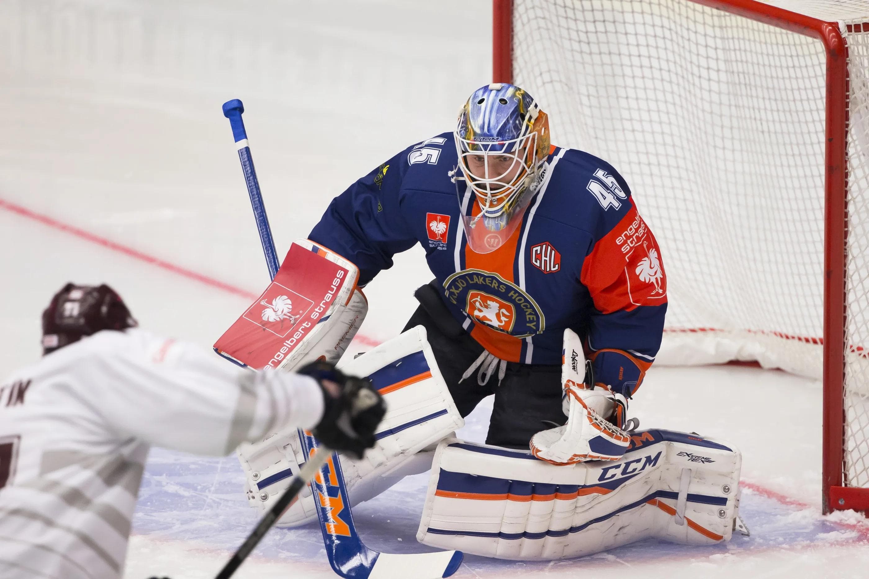 Die Entscheidung um die Final-Tickets steht an. Foto: Växjö Lakers via Champions Hockey League / Getty Images