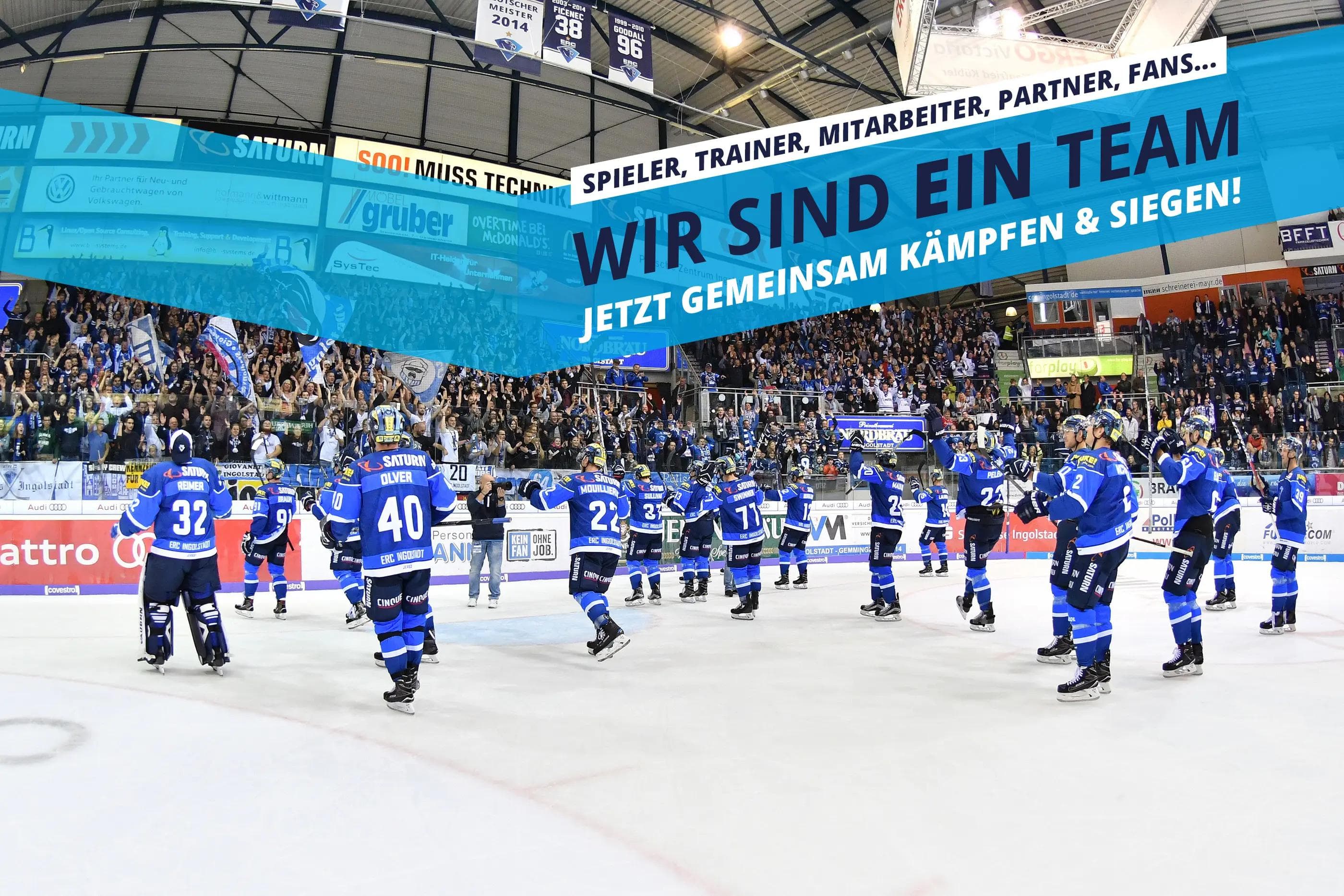 WIR SIND EIN TEAM - Ihre Grüße und guten Wünsche an das Team...

Foto: st-foto.de
