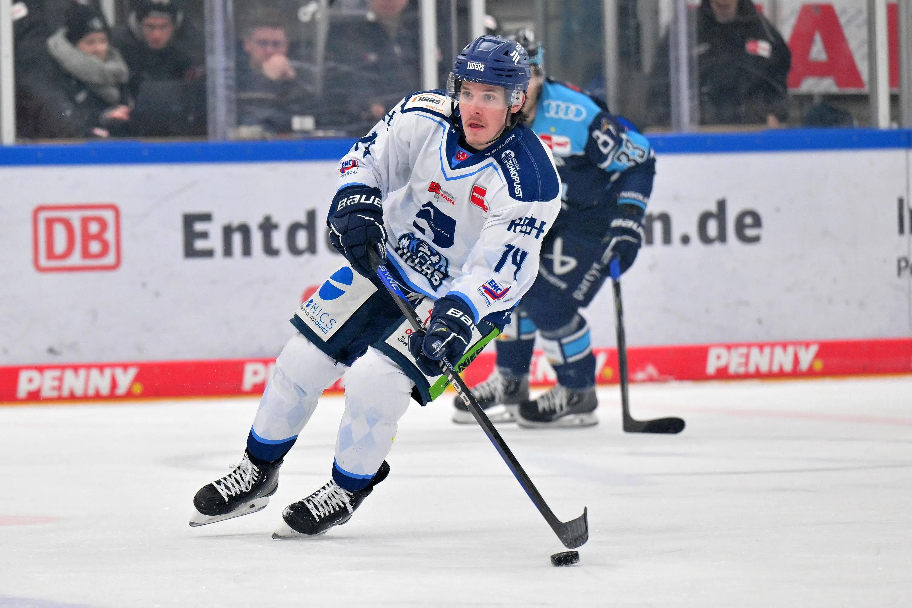 Ein flinker Stürmer für die Panther-Offensive: Travis St. Denis.
Foto: Johannes Traub/JT-Presse.de