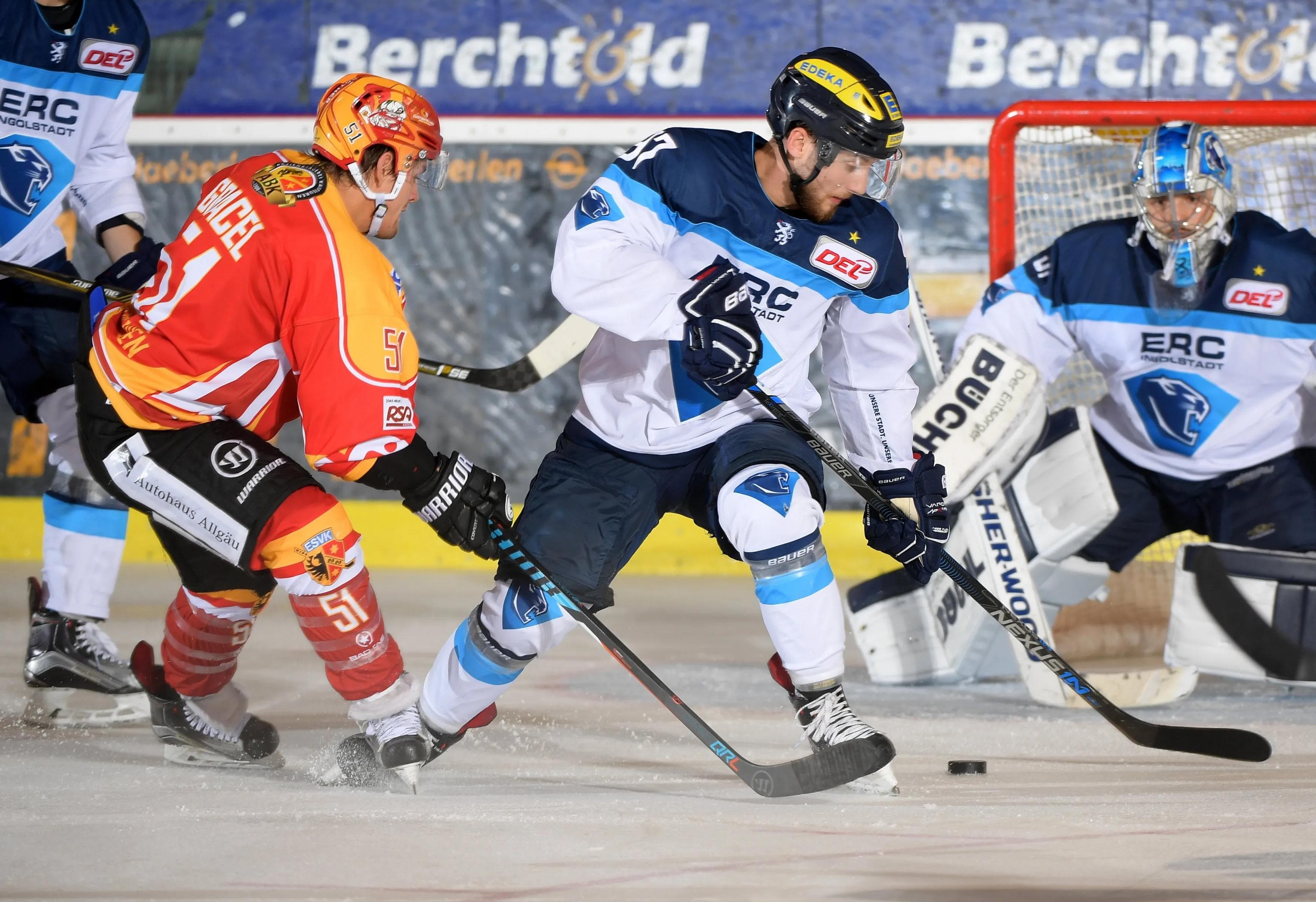 Schon in den vergangenen Jahren spielte der ERC in der Vorbereitung gegen seinen Kooperationspartner Kaufbeuren. Foto: City Press
