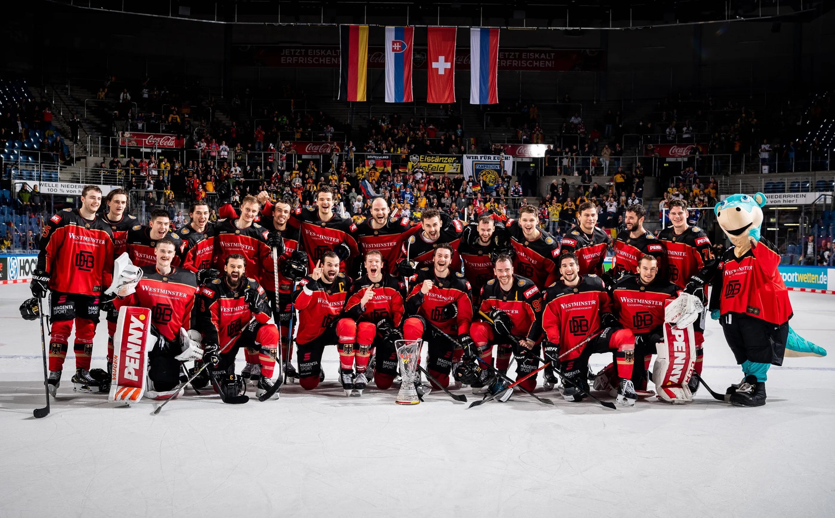Erstmals seit 2015 hat die DEB-Auswahl den Deutschland-Cup gewonnen.
Foto: City-Press