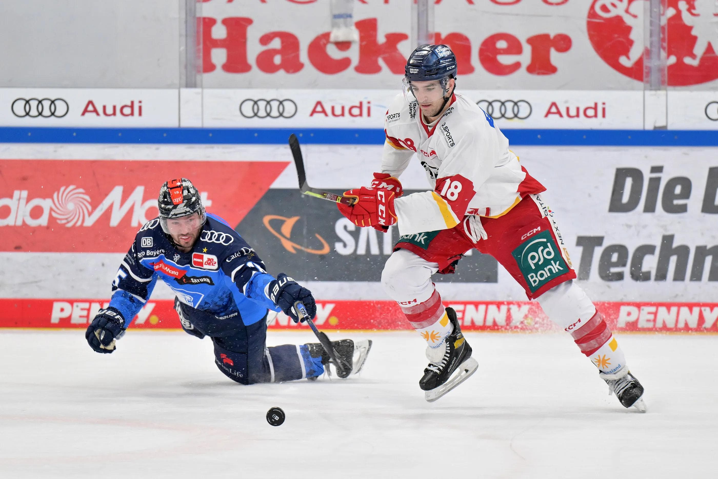 Premieren-Tor gegen Stanley Cup Champion