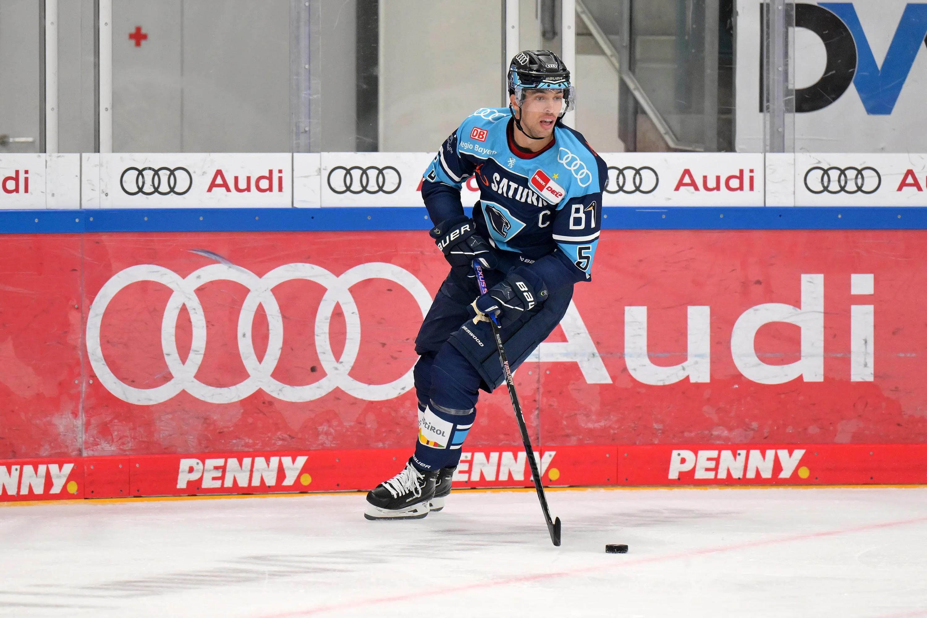 Fabio Wagner und die Panther treten zum letzten Testspiel der Saisonvorbereitung an.
Foto: Johannes Traub/JT-Presse.de