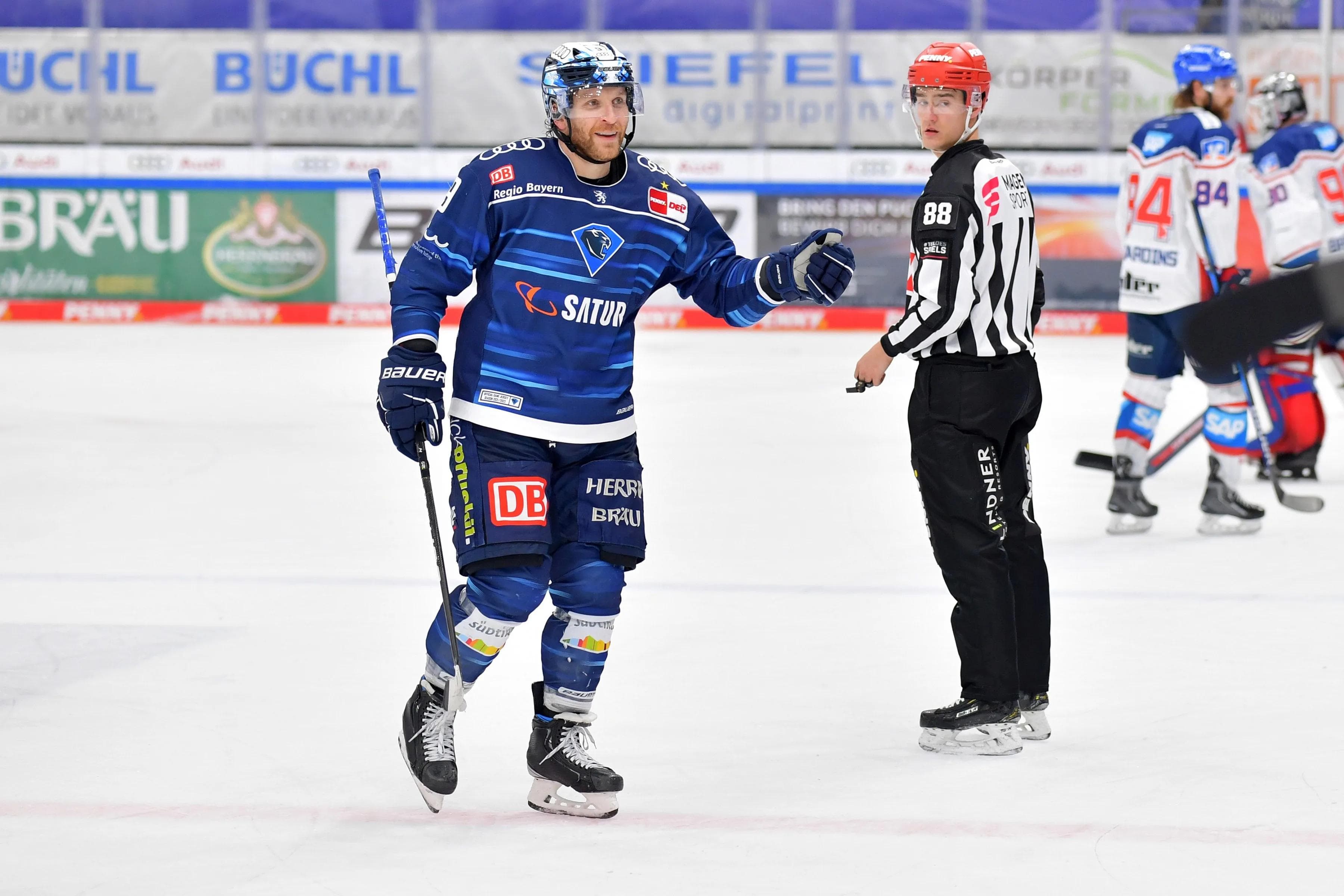Frederik Storm spielte eine starke zweite Saison beim ERC.
Foto: Johannes TRaub/JT-Presse.de