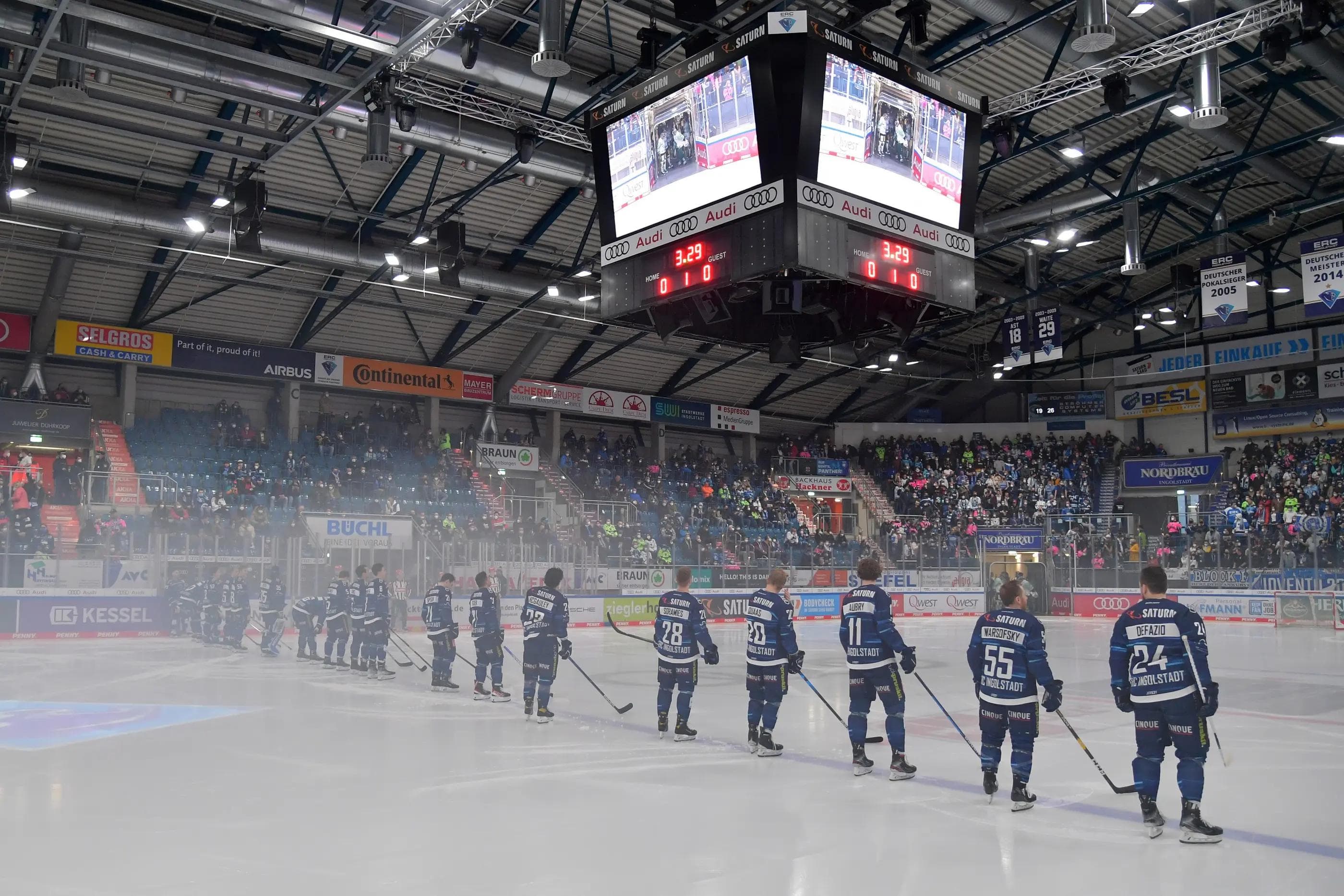 Die Panther treten heute zum letzten Hauptrunden-Heimspiel der Saison in der SATURN-Arena an.
Foto: Johannes Traub/JT-Presse.de