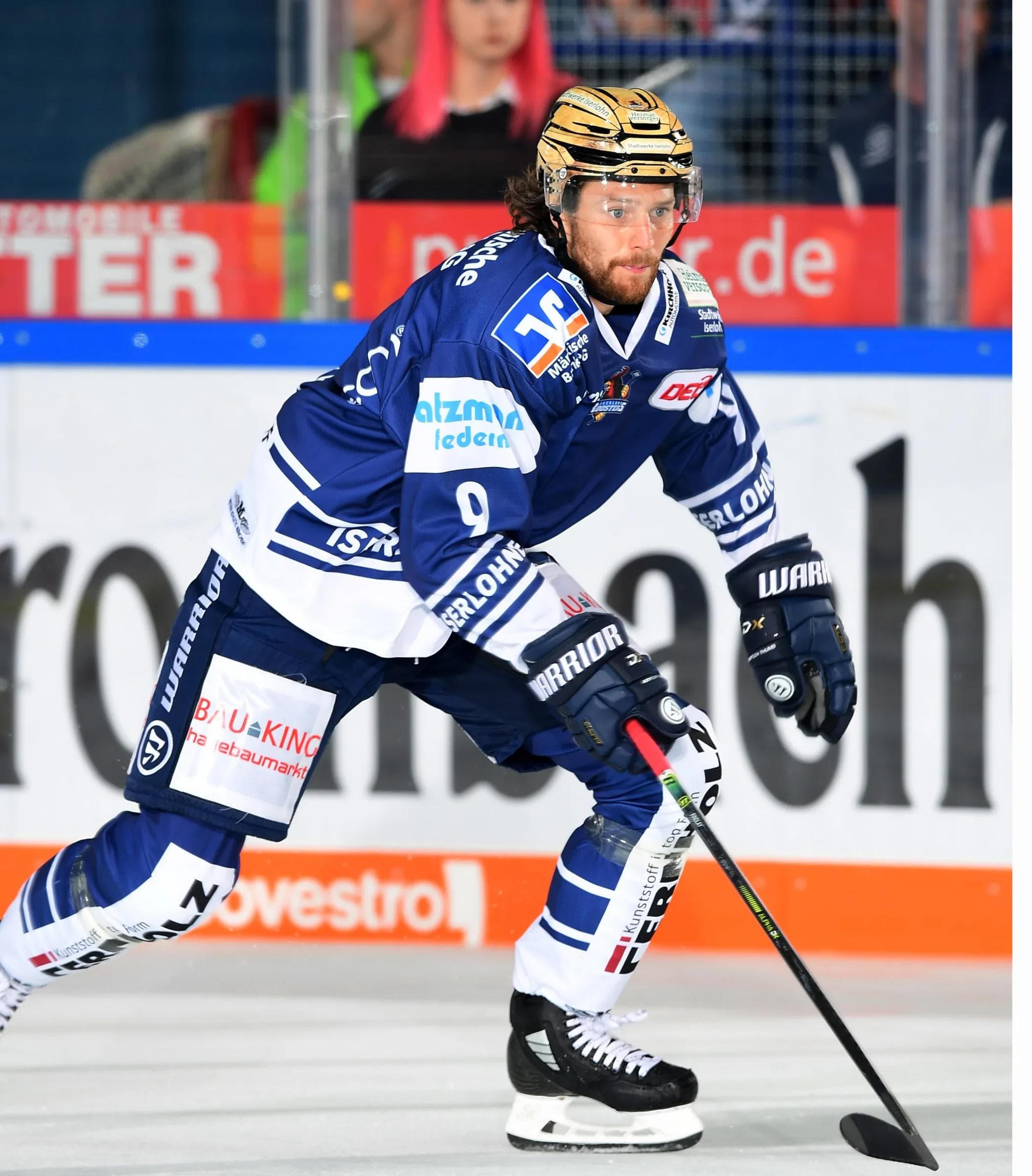 Brett Findlay trägt ab sofort das Panther-Trikot.
Foto: Moritz Eden/City-Press GmbH