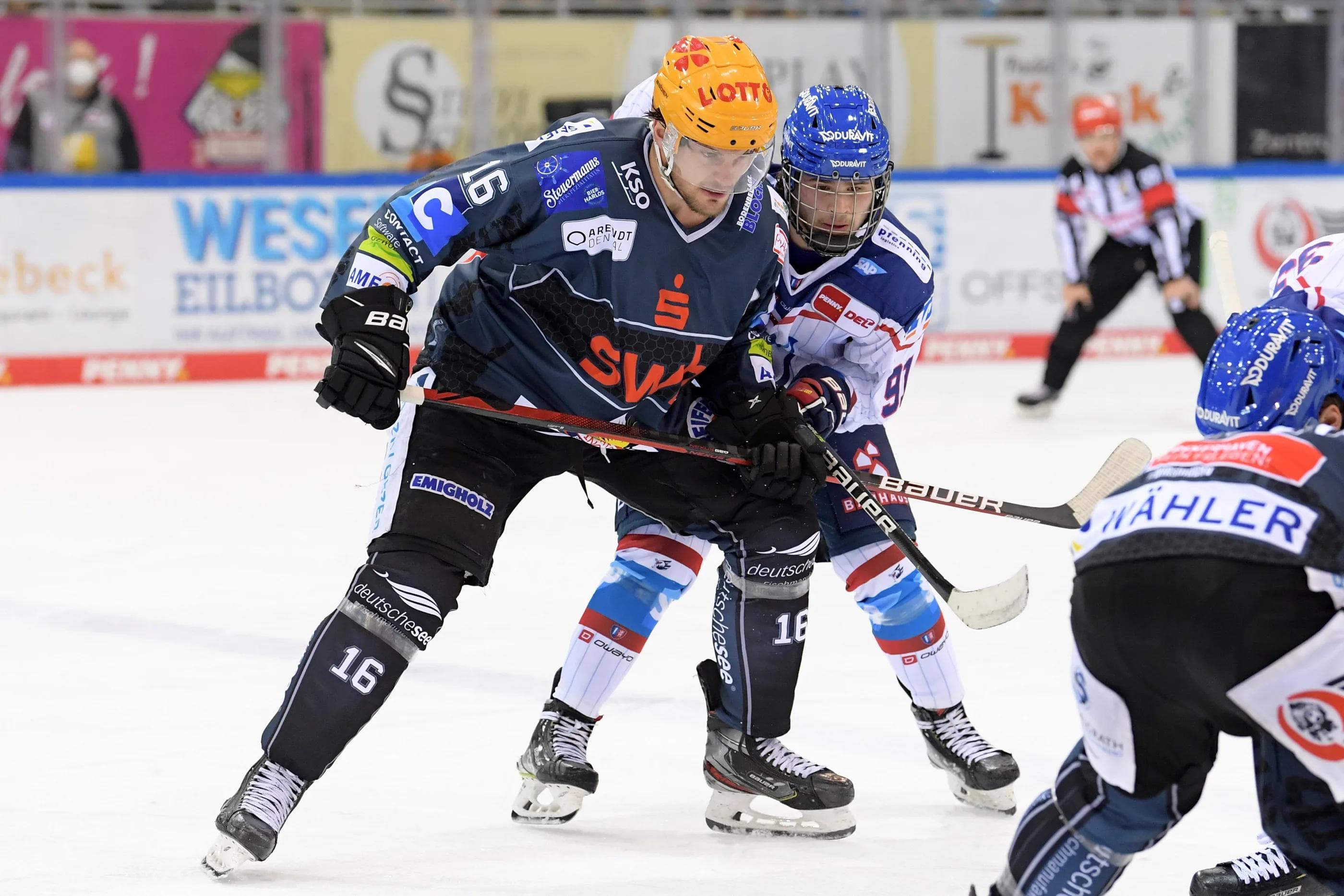 Läuft in der neuen Saison im Panther-Trikot auf: Stürmer Tye McGinn. 
Copyright: DEL Photo-Sharing