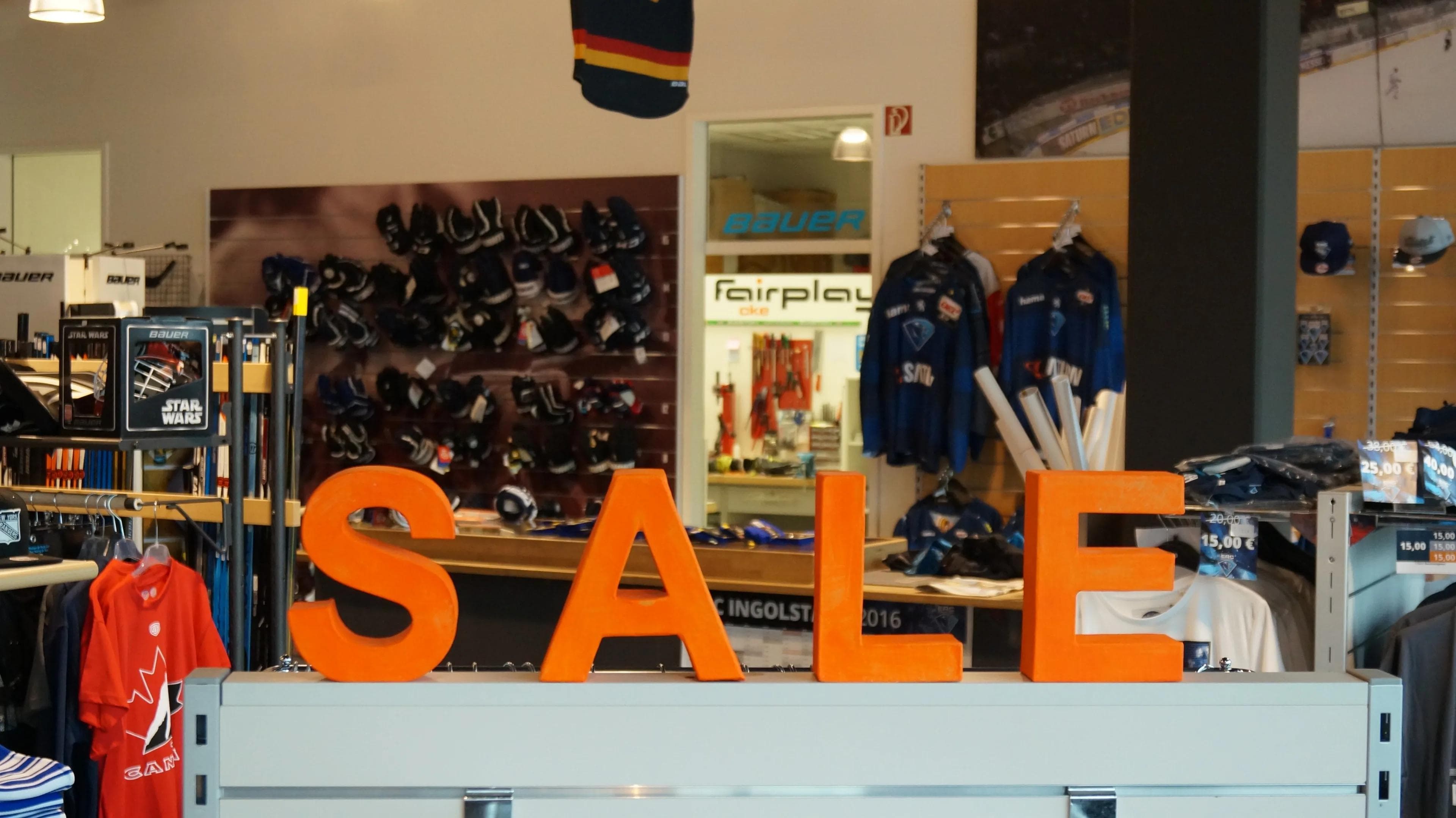 Im Fairplay Hockey Shop ist am Freitag und Samstag "Summer Sale".