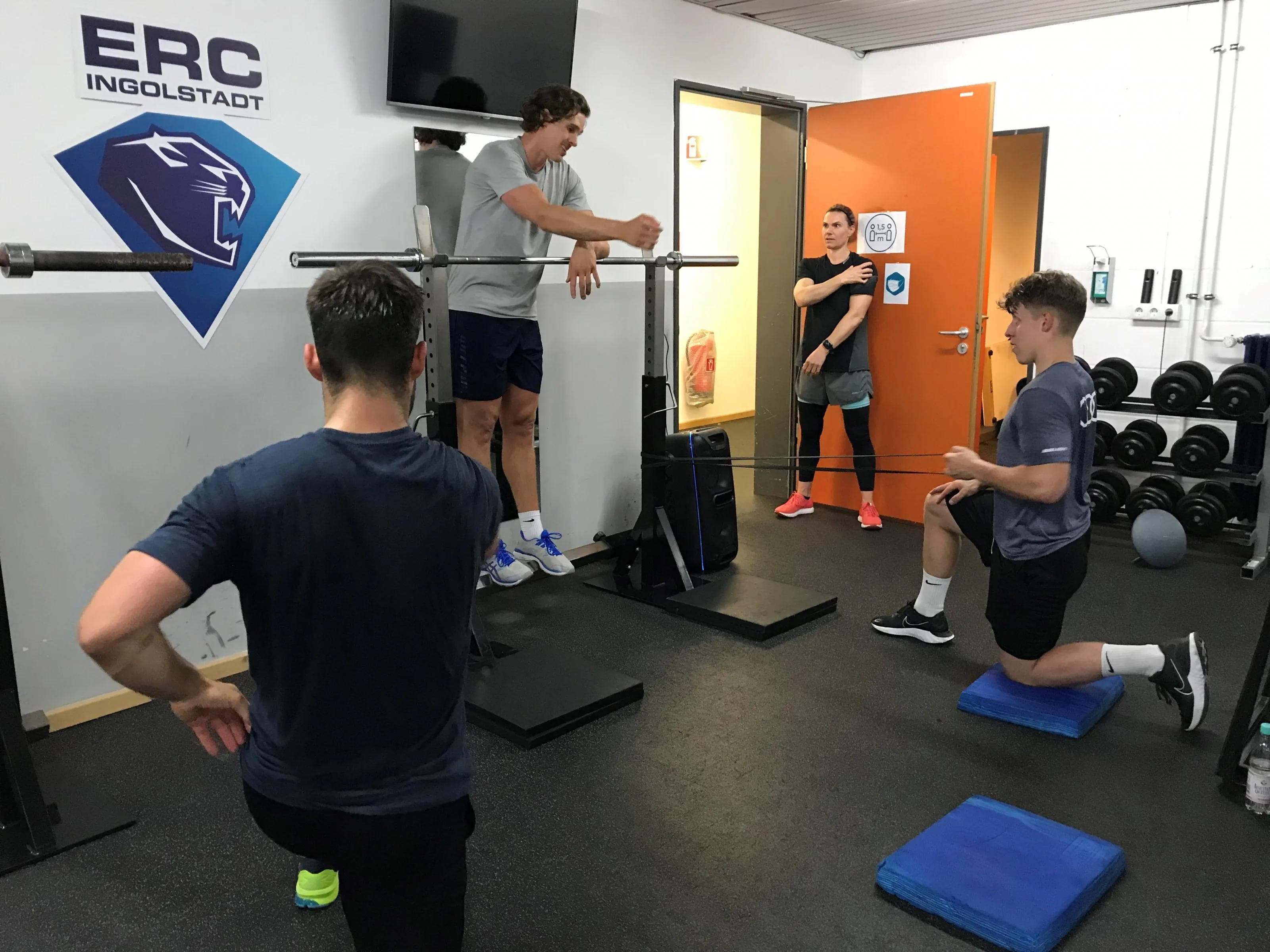 Unter der Anleitung von Maritta Becker sind die Panther ins Sommertraining gestartet.