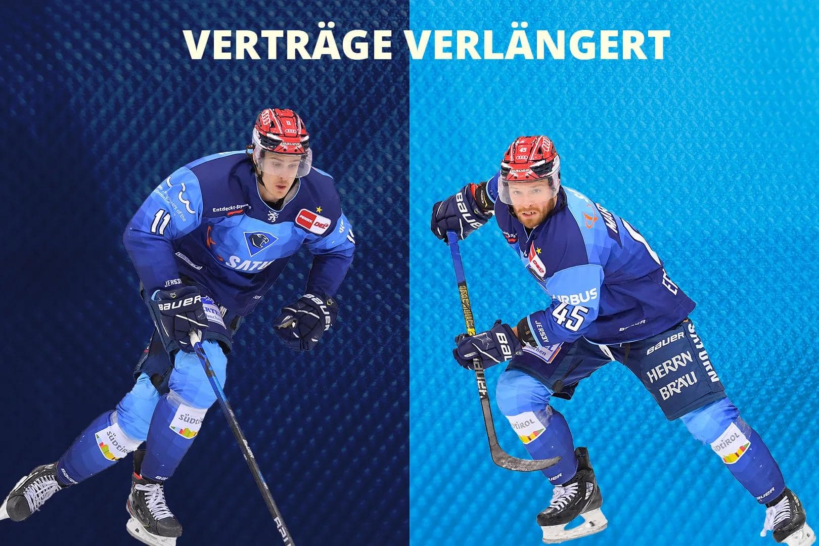 Sowohl Louis-Marc Aubry (li.) als auch Ben Marshall (re.) werden in der kommenden Saison für die Panther auflaufen.