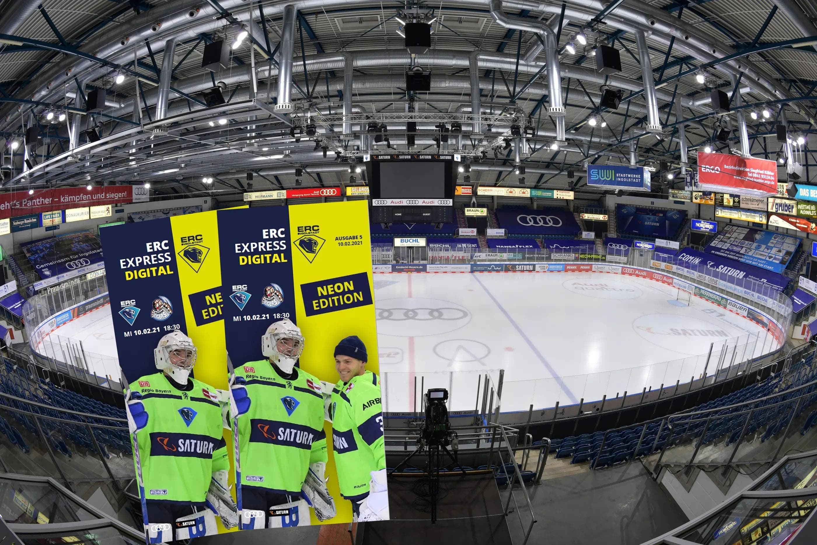 Die fünfte Ausgabe des Stadionhefts "ERC-Express digital" ist ab sofort online.