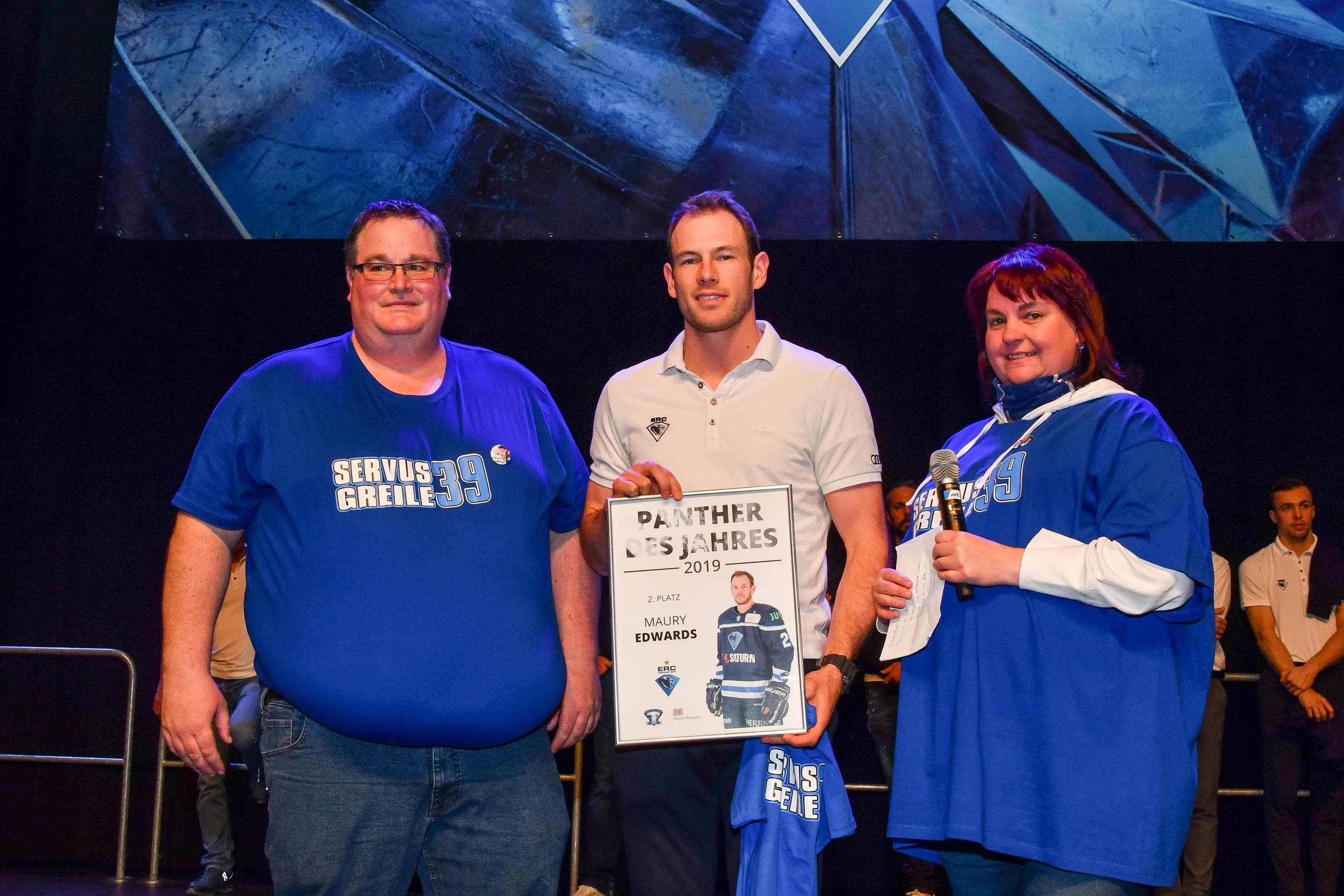 Einer der besten Verteidiger der Liga und Platz 2 beim Panther des Jahres: Maury Edwards. Foto: st-foto/Strisch
