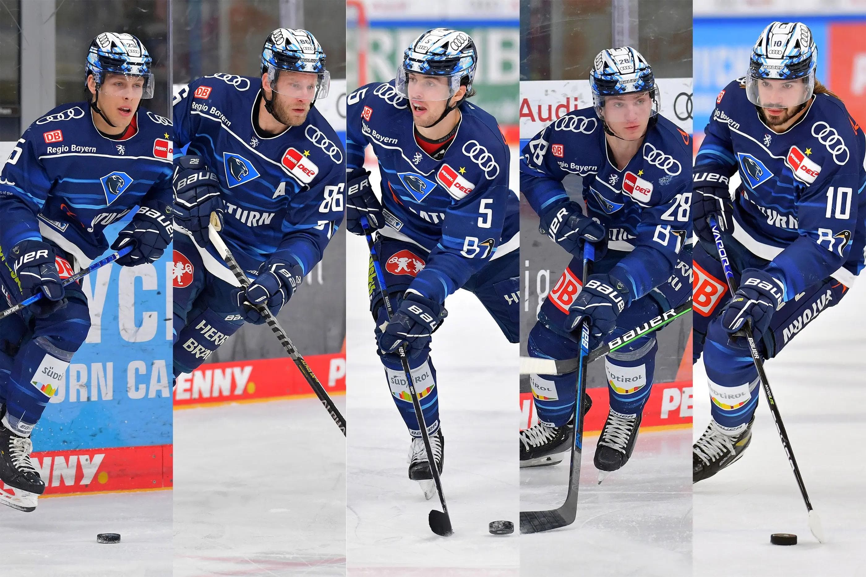 Fünf Panther beim DEB-Team