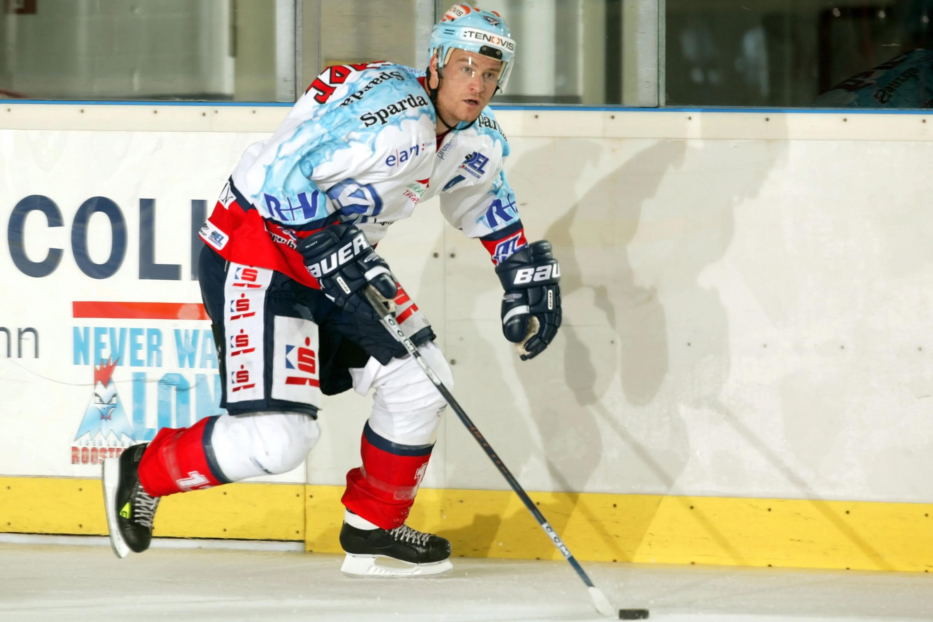 Der ehemalige DEL-Profi Jeff MacLeod, hier im Trikot der Kassel Huskies, wird neuer U20-Coach des ERC.
Foto: City-Press