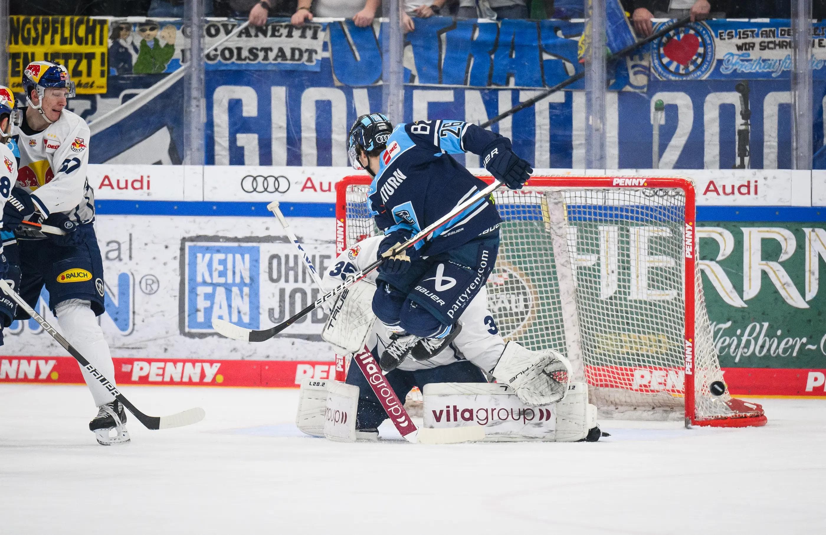 Offensiv fehlte den Panthern die finale Durchschlagskraft.
Foto: Johannes Traub/JT-Presse.de