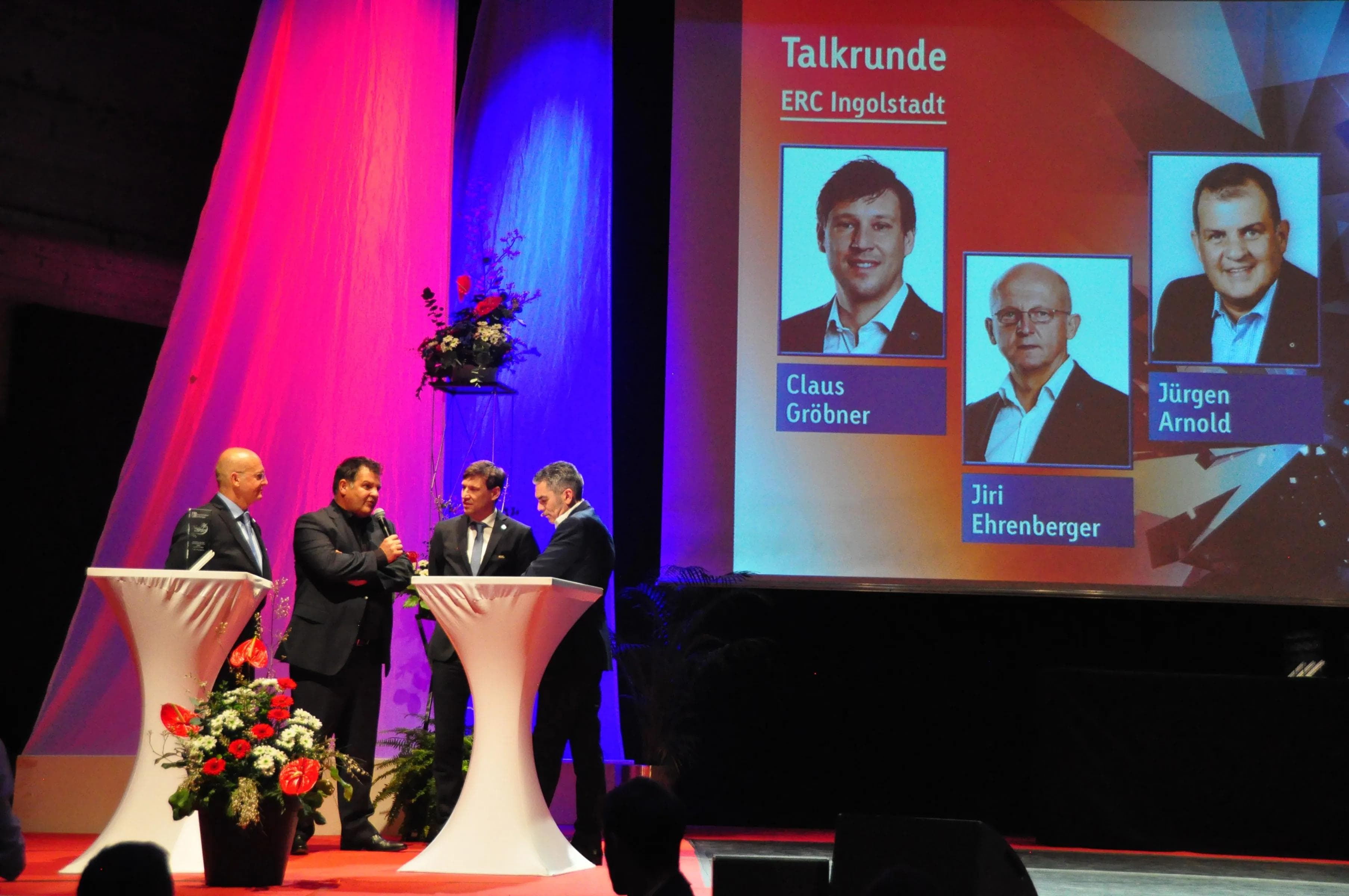 ERC-Talkrunde mit Jiri Ehrenberger, Claus Gröbner und Jürgen Arnold