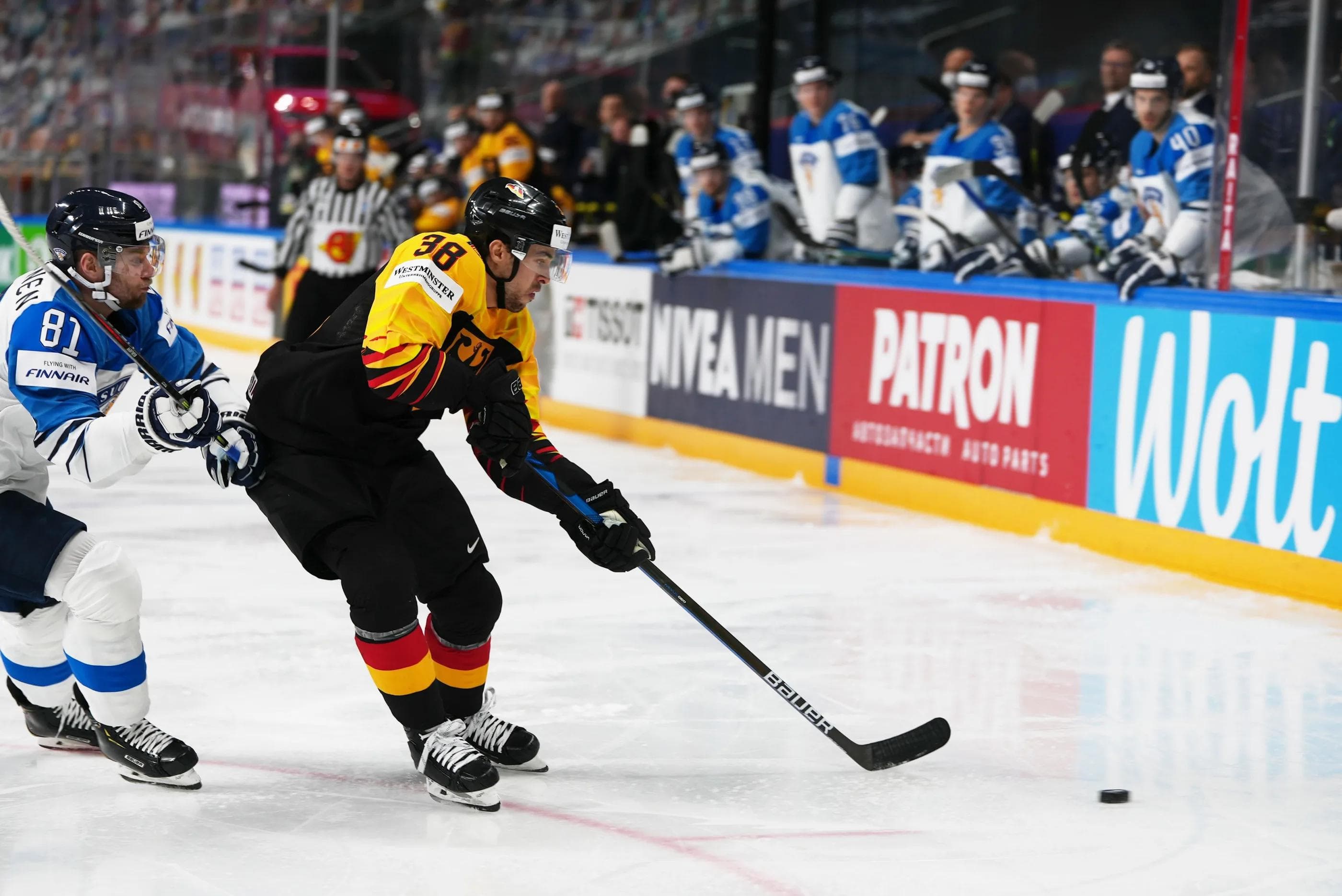 Panther-Kapitän Fabio Wagner kämpft mit dem DEB-Team um die Viertelfinal-Qualifikation.
Foto: Deutscher Eishockey Bund