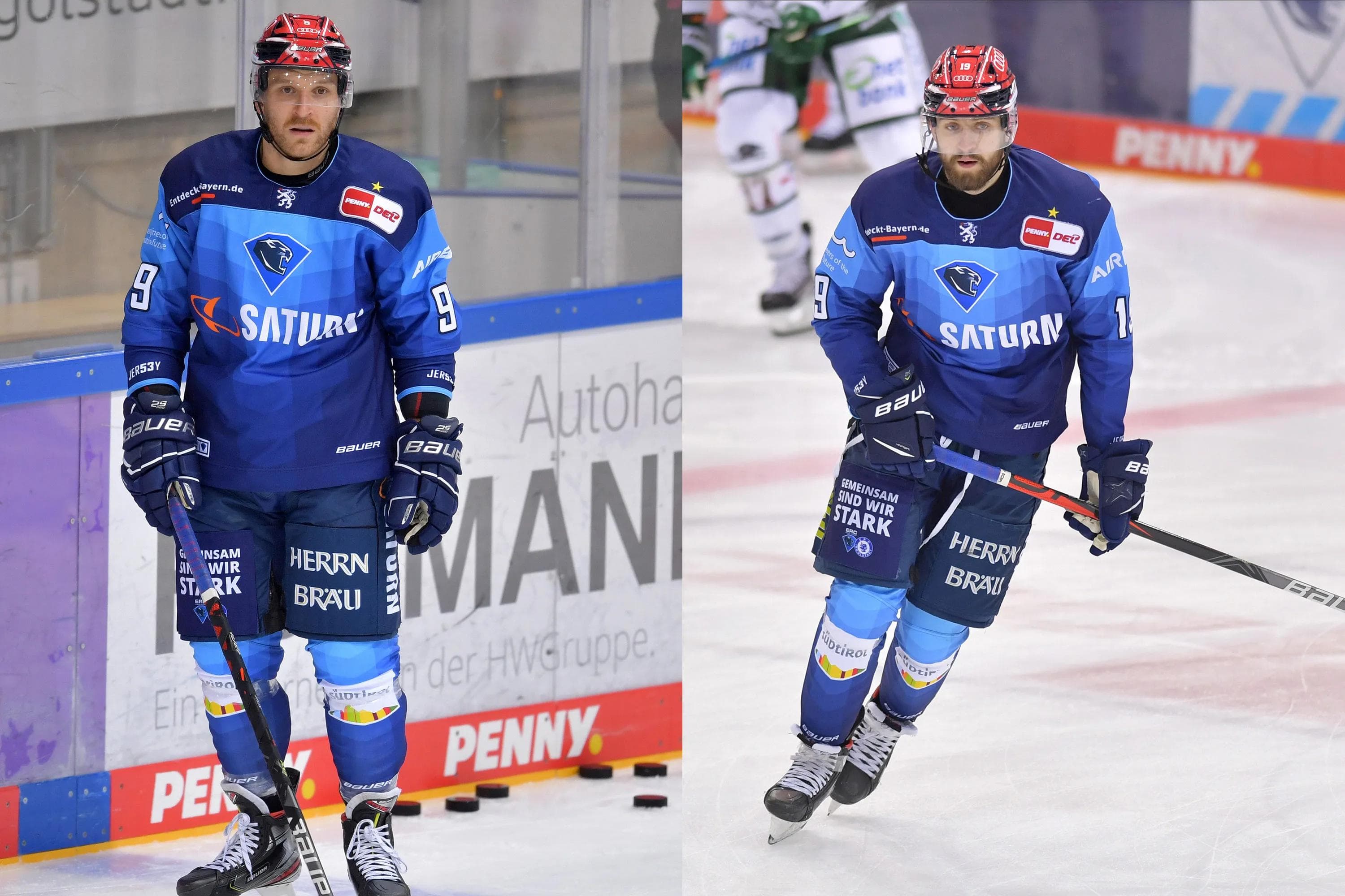Stehen den Pantherrn in den kommenden Wochen nicht zur Verfügung: Frederik Storm (li.) und Wojciech Stachowiak (re.).
Fotos: Johannes Traub/JT-Presse.de