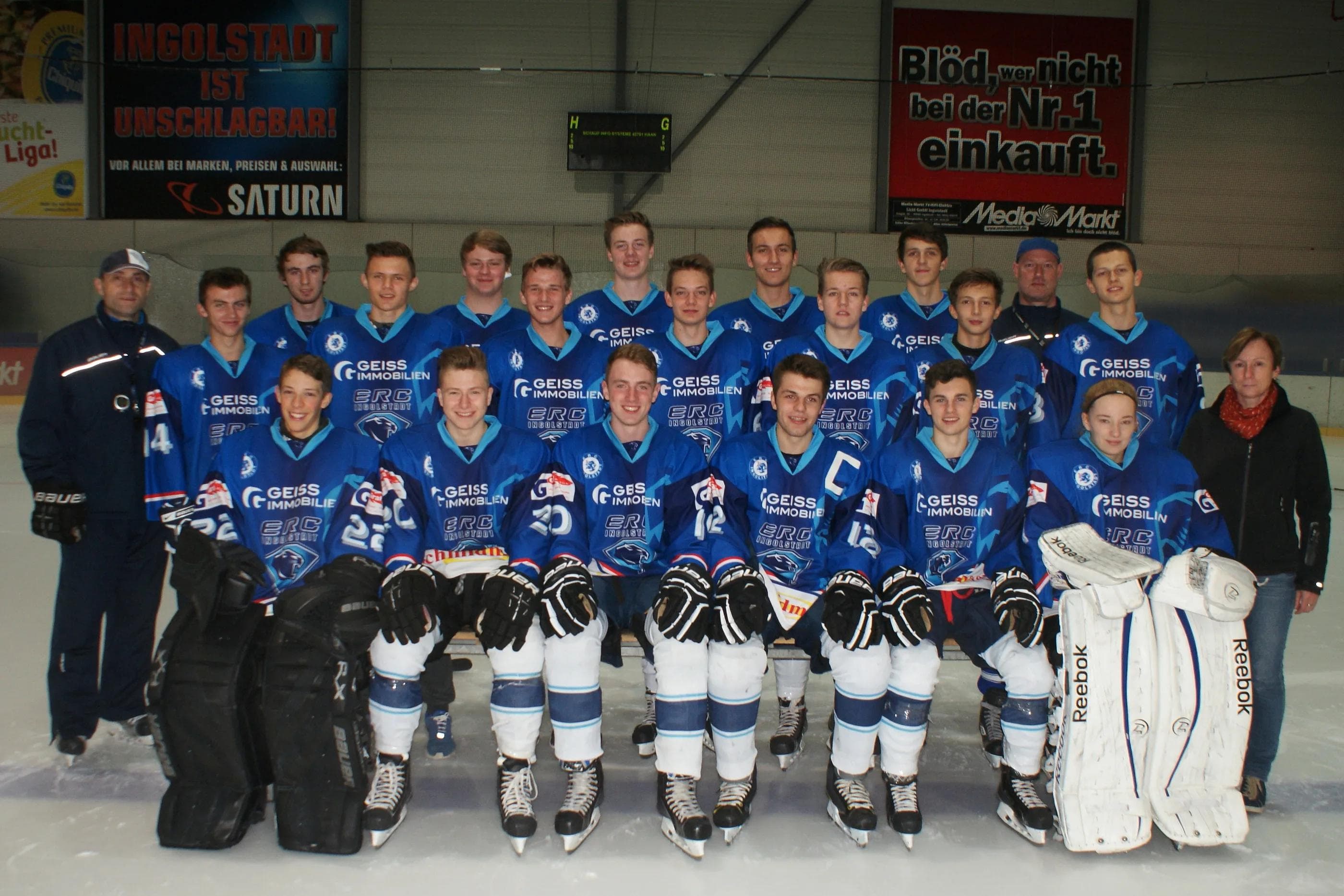 Die ERC-Jugend spielt in der Bayernliga um den Aufstieg mit. Foto: Felsoci