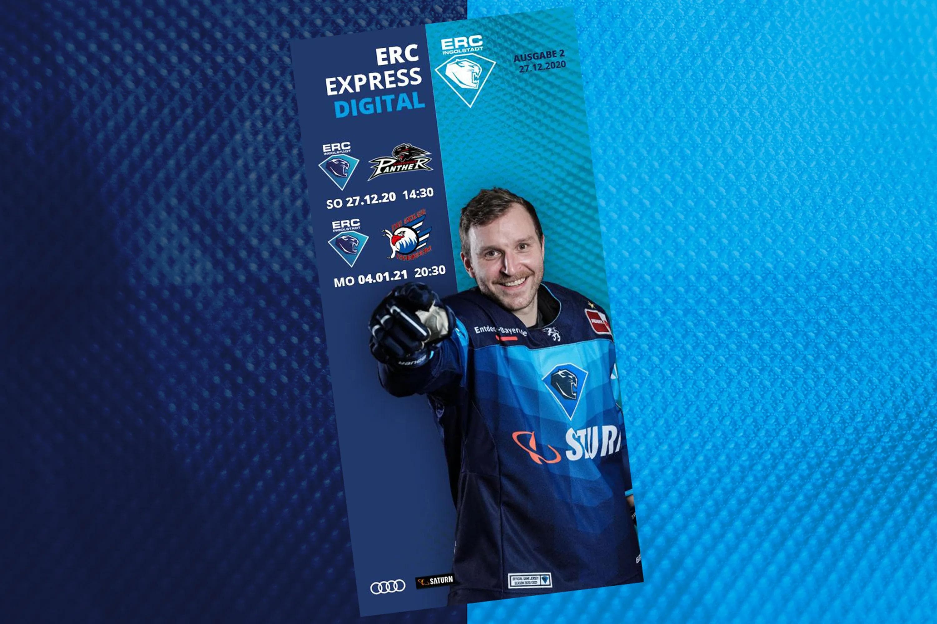 Die aktuelle Doppelausgabe des ERC Express ist verfügbar.