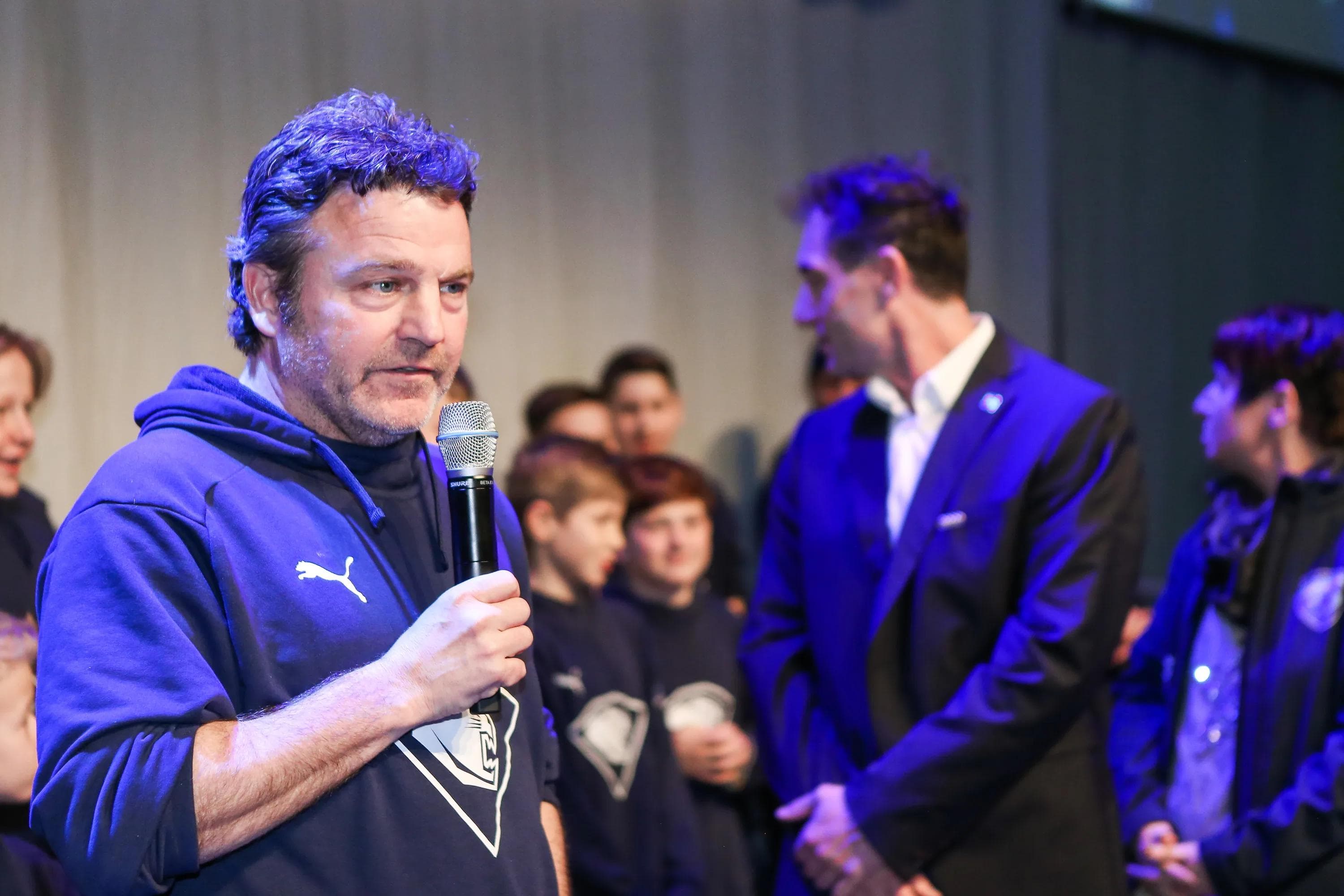 Terry Campbell hatte mit seiner Nachwuchstruppe wieder eine tolle Saison. Foto: Oliver Strisch / st-foto