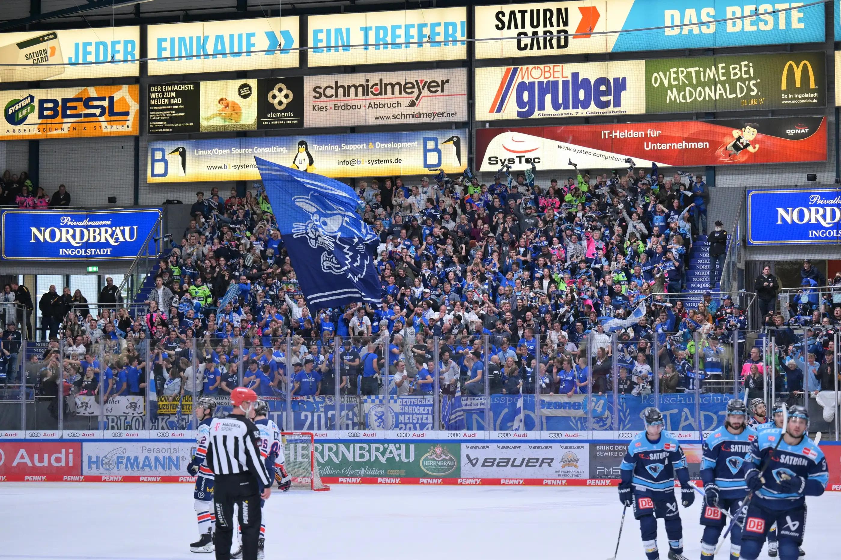 Fünf Tore durften die Panther-Fans am Sonntagnachmittag jubeln.
Foto: Johannes Traub/JT-Presse.de