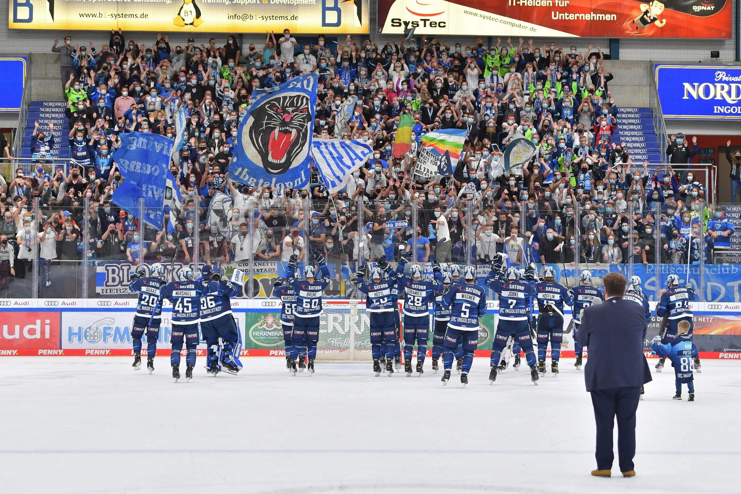 Wir freuen uns auf eine hitzgie Playoff-Stimmung in der SATURN-Arena.
Foto: Johannes Traub/JT-Presse.de