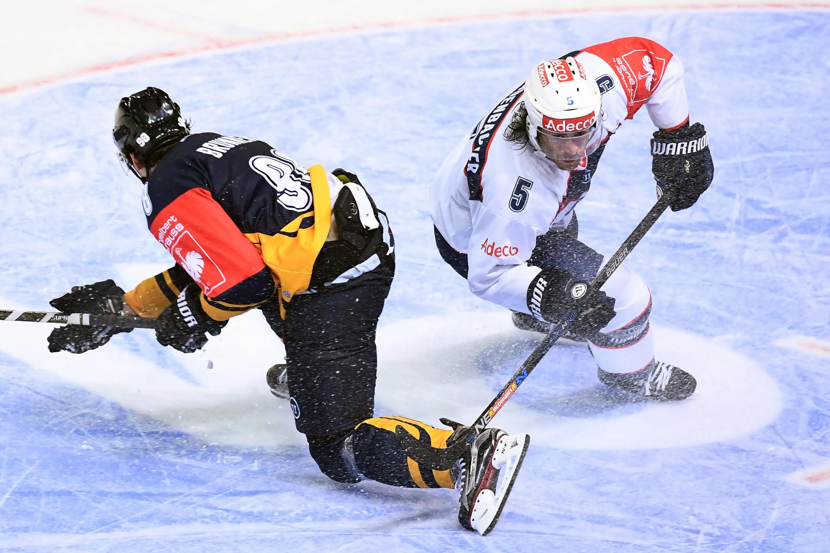 Lugano dreht die Partie gegen die ZSC Lions. Foto: HC Lugano via Getty Images (Champions Hockey League)