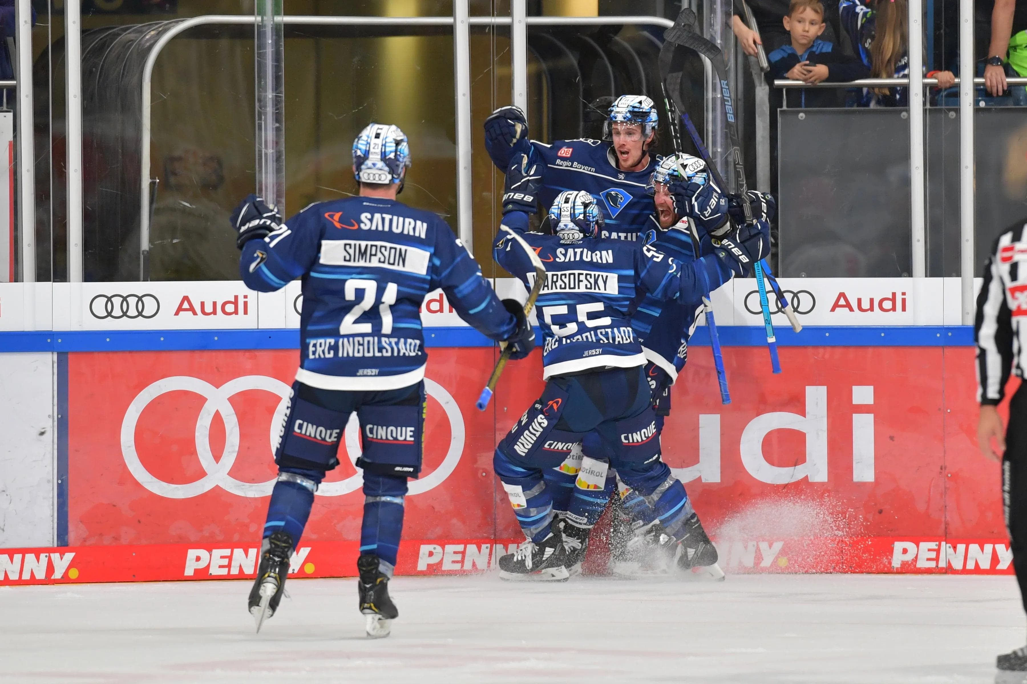 Mit seinem Siegtor zehn Sekunden vor Schluss verwandelt Aubry die Arena in ein Tollhaus.
Foto: Johannes Traub/JT-Presse.de