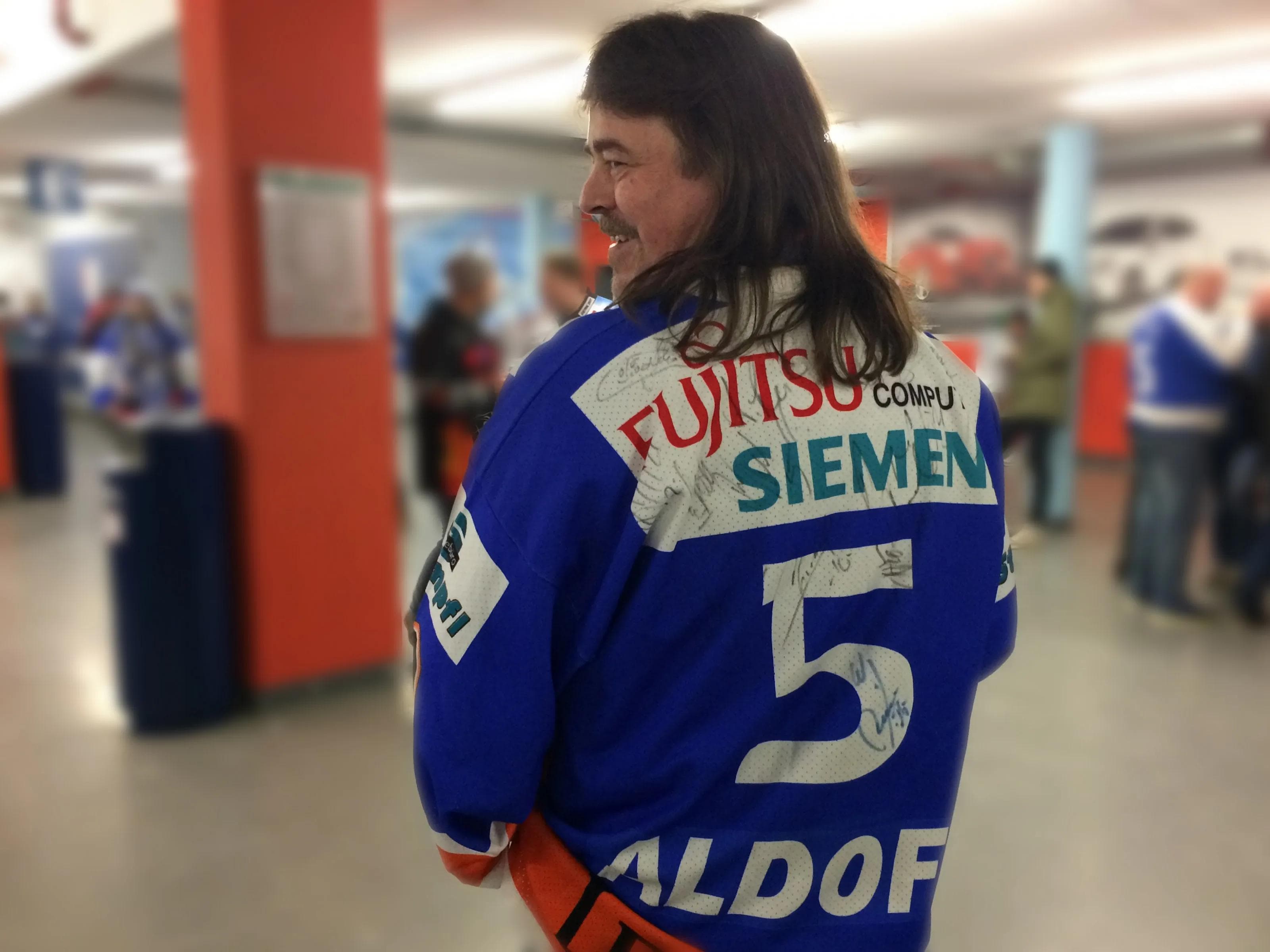 Thomas verbindet eine große ERC-Stunde mit diesem Trikot.