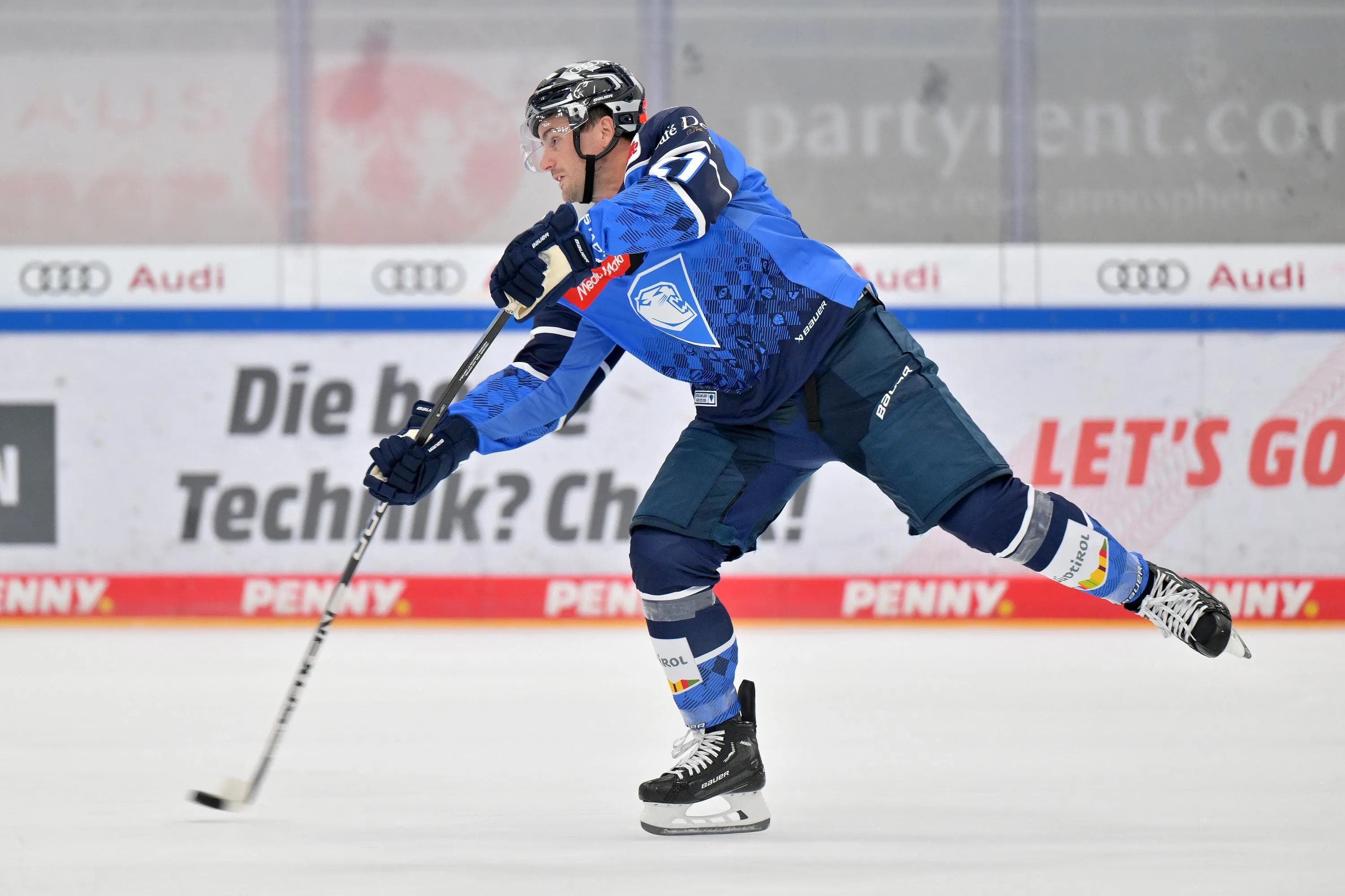 Wayne Simpson bestreitet morgen sein 200. Spiel für den ERC.
Foto: Johannes Traub/JT-Presse.de