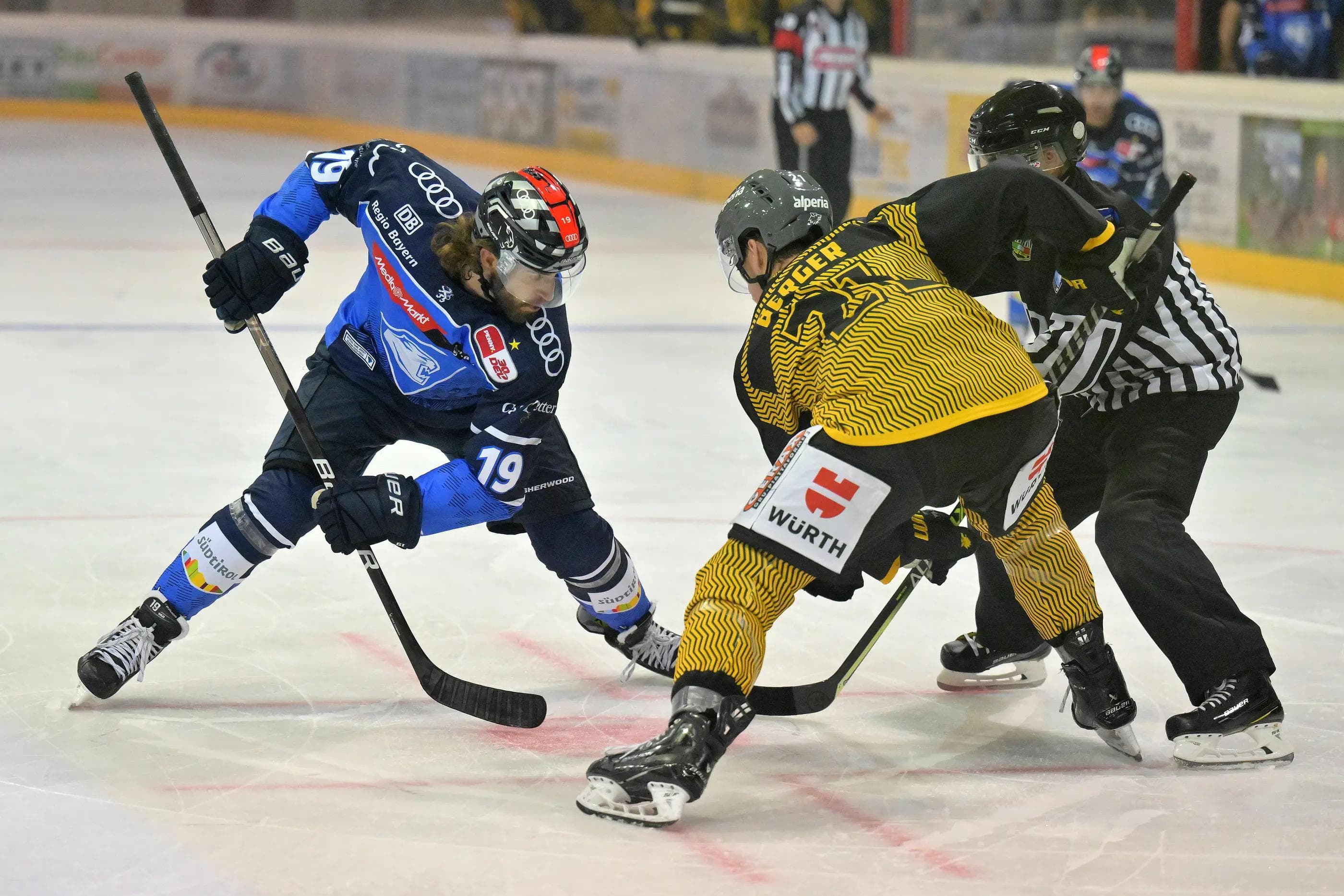 Um 20 Uhr fällt heute der Puck im CHL-Auftaktspiel der Panther.
Foto: Johannes Traub/JT-Presse.de