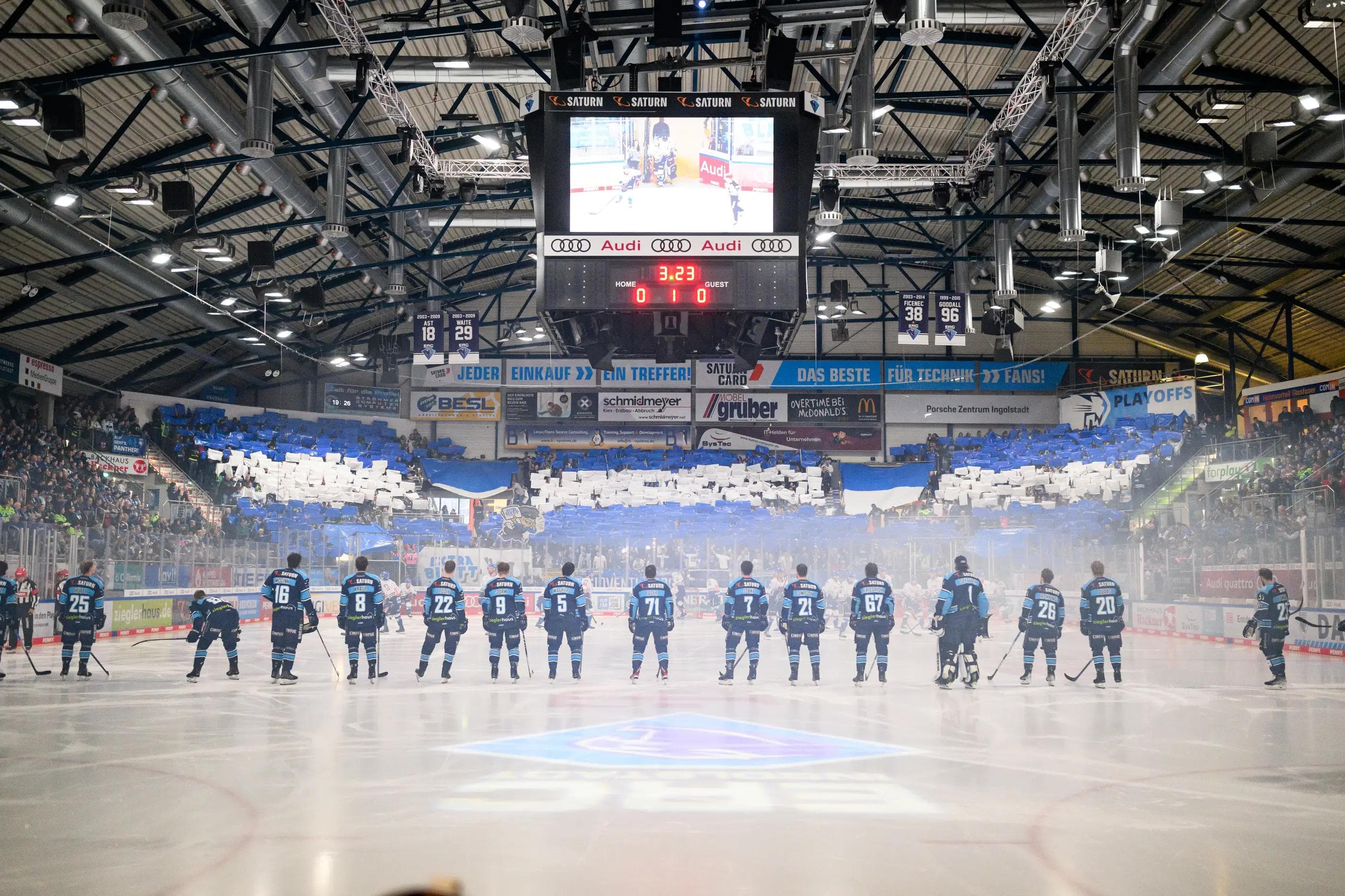 Die Panther sind bereit für Spiel drei heute Abend in eigener Halle.
Foto: City-Press/Jan-Philipp Burmann