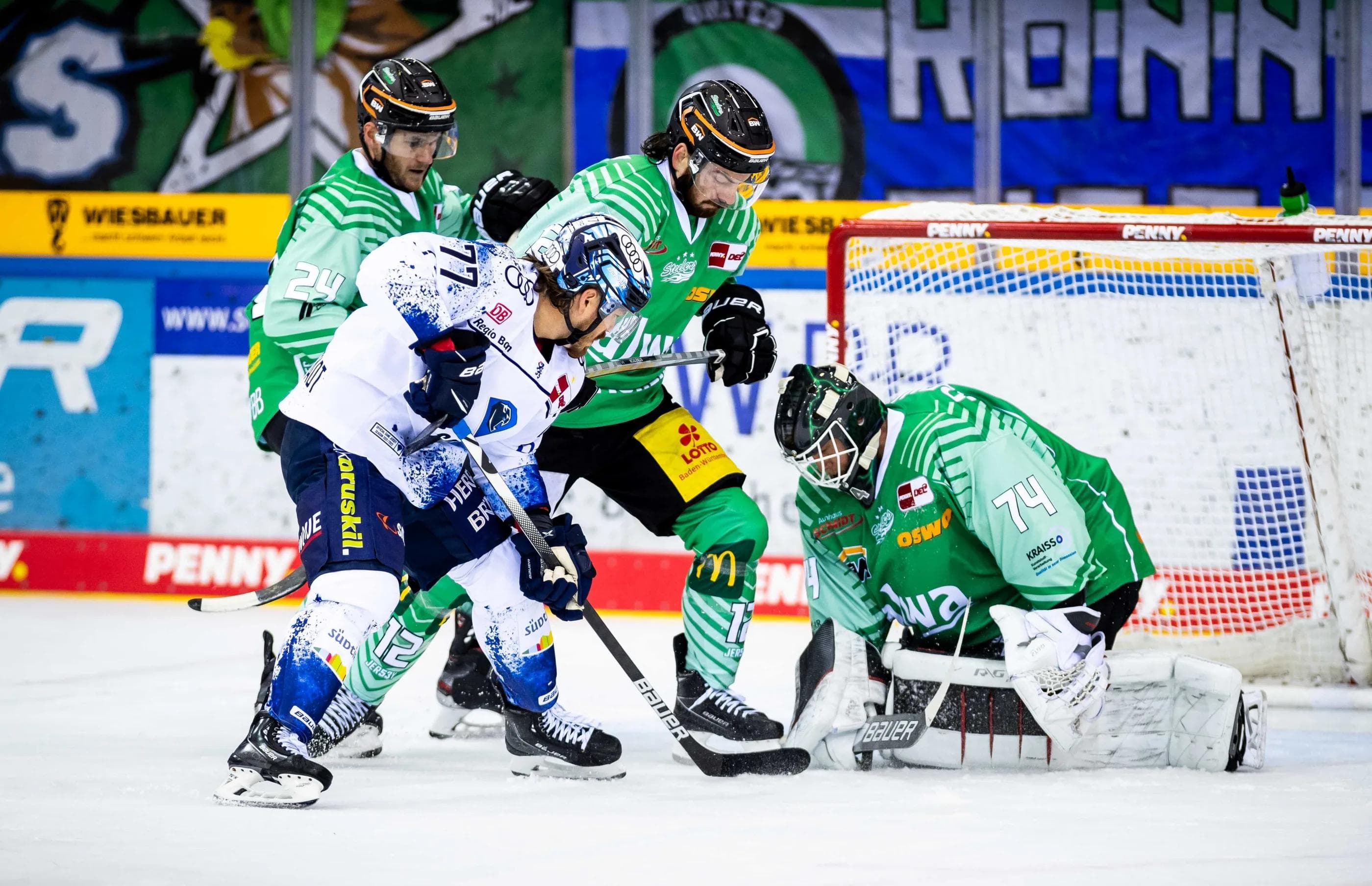 Chris Bourque und die Panther empfangen die Bietigheim Steelers am 29. und 30. März.
Foto: DEL-Photosharing