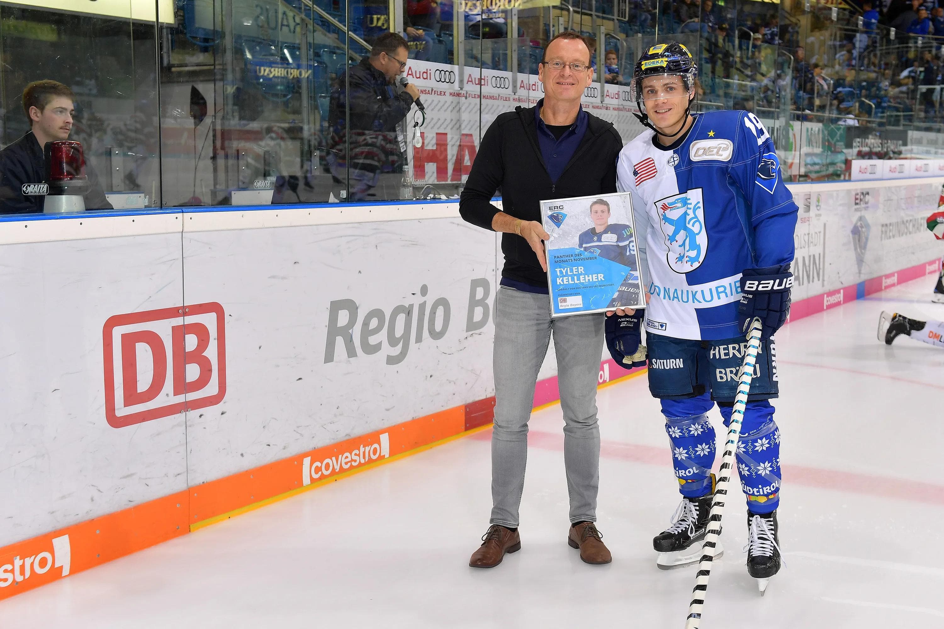 Schon zwei Mal hat Tyler Kelleher in dieser Saison die Auszeichnung gewonnen. Wer wird ihm im Januar nachfolgen?

Foto: Traub / st-foto.de