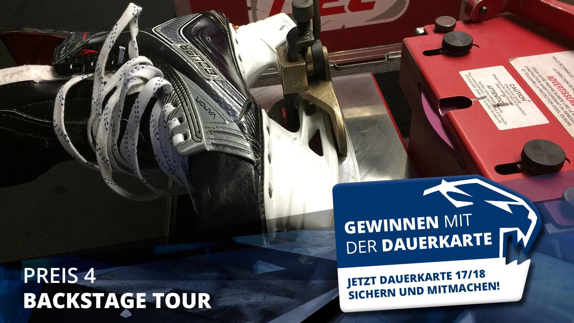 Gewinnen Sie mit der Dauerkarte Einblicke der besonderen Art: die Backstage Tour.