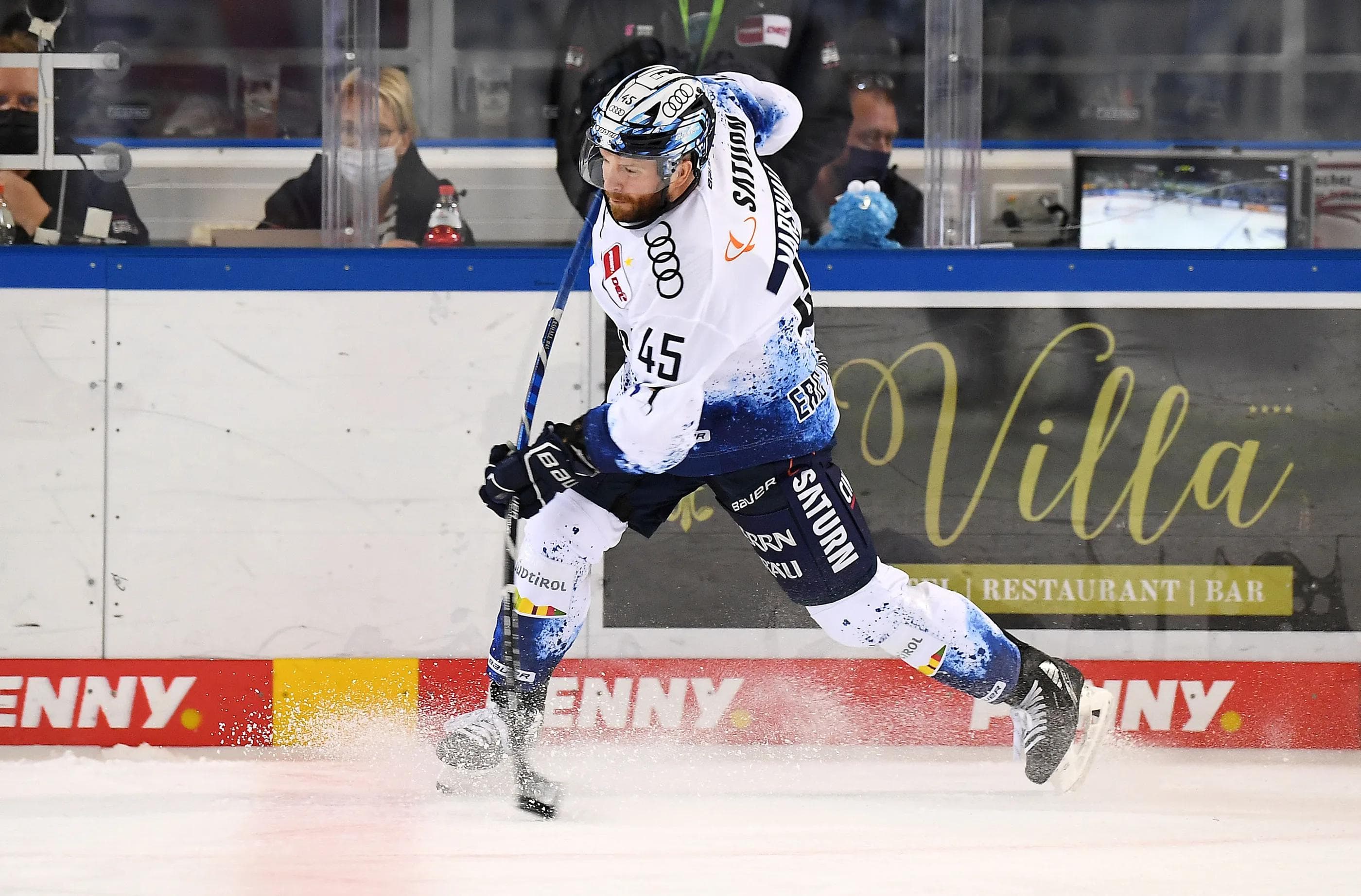 Ben Marshall und die Panther wollen alles reinlegen, um aus Iserlohn drei Punkte zu entführen.
Foto: Johannes Traub/JT-Presse.de
