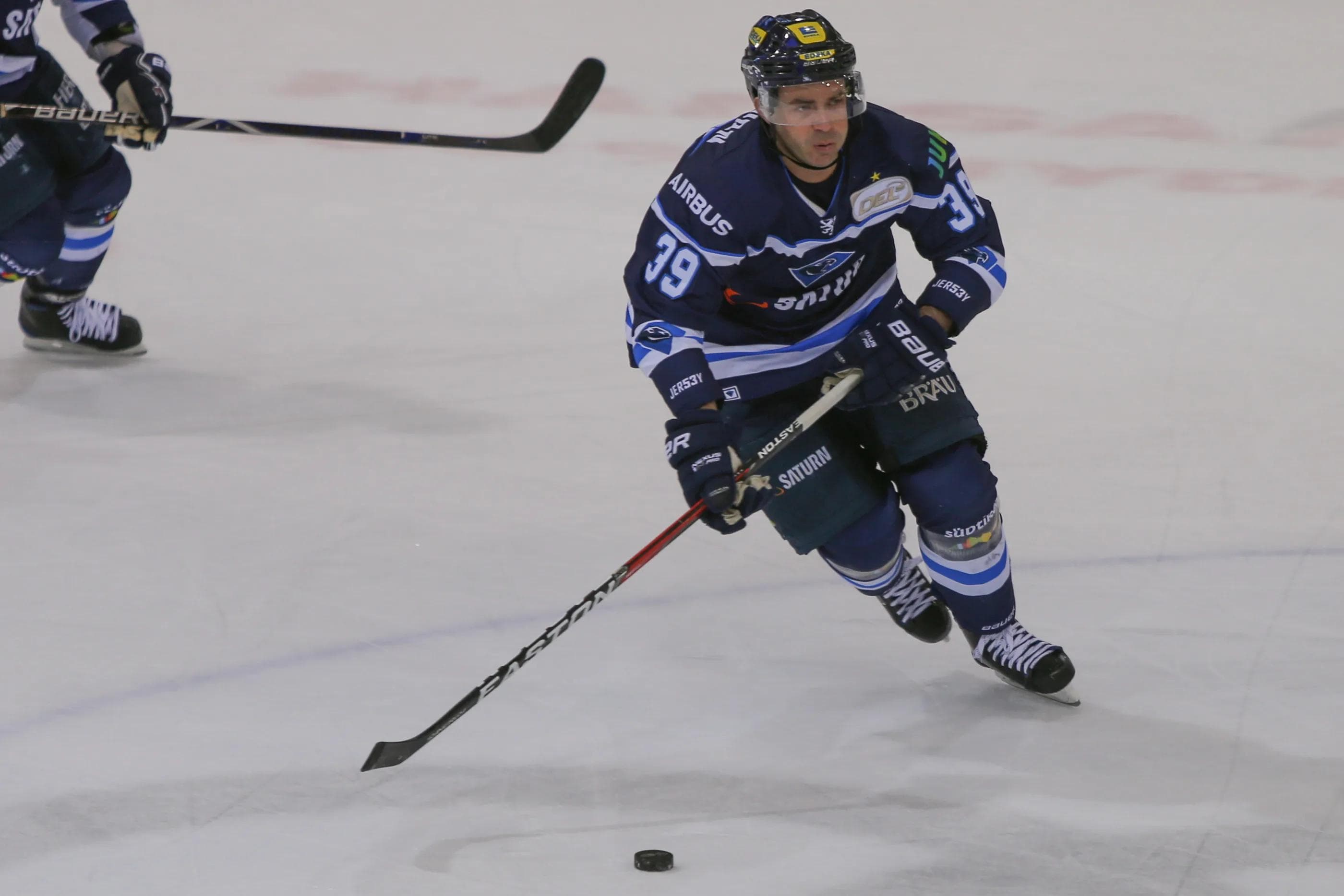 Pantherlegende Thomas Greilinger läuft zur neuen Saison für seinen Heimatclub Deggendorf auf.

Foto: sb-presse / J. Meyer