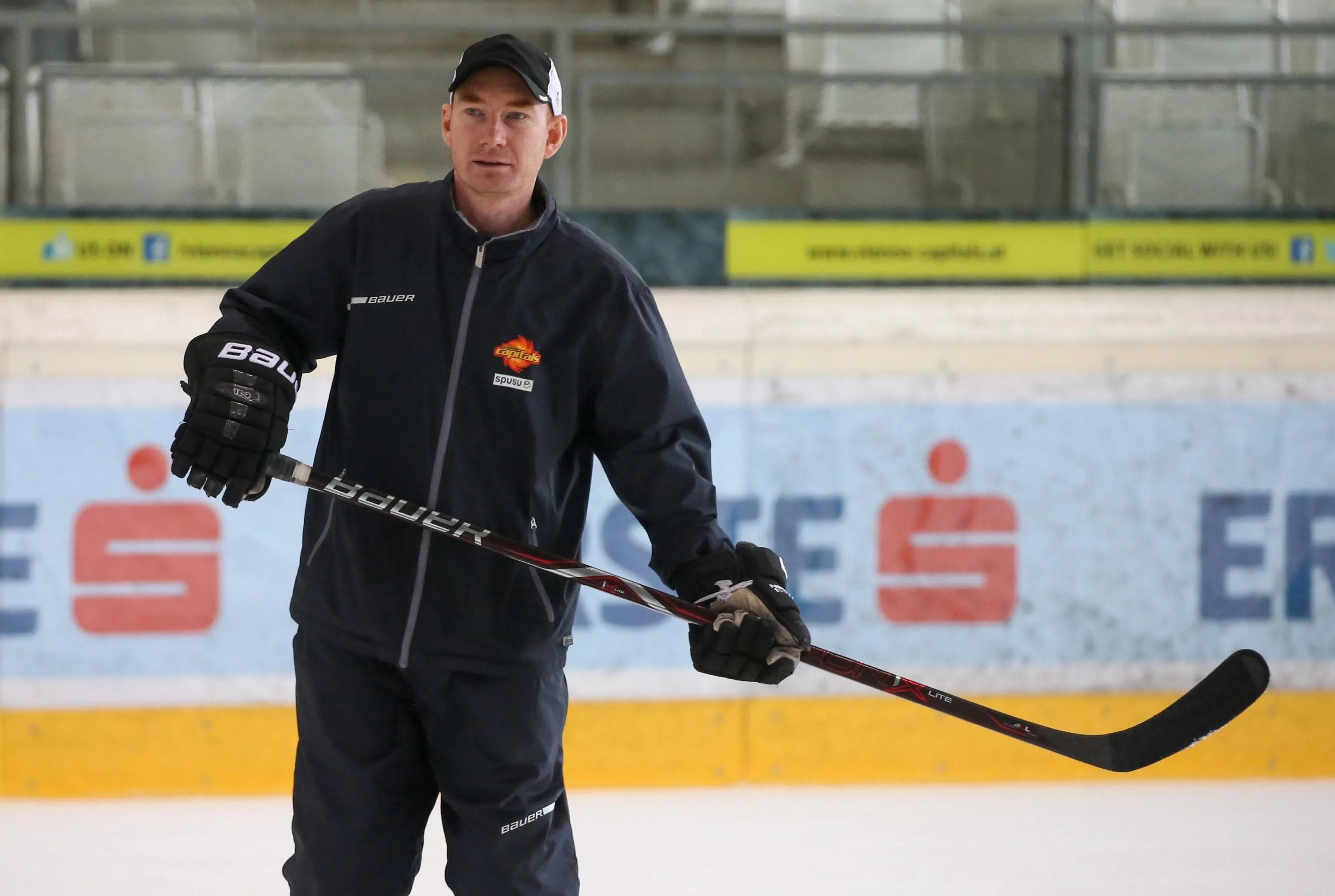 Varian Kirst war zuletzt fünf Jahre lang Torwarttrainer bei den Vienna Capitals.
Foto: Imago Images